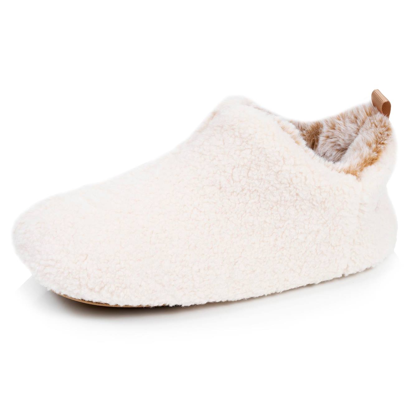 Chaussons Bottillons Ultra Confortables Ivoire