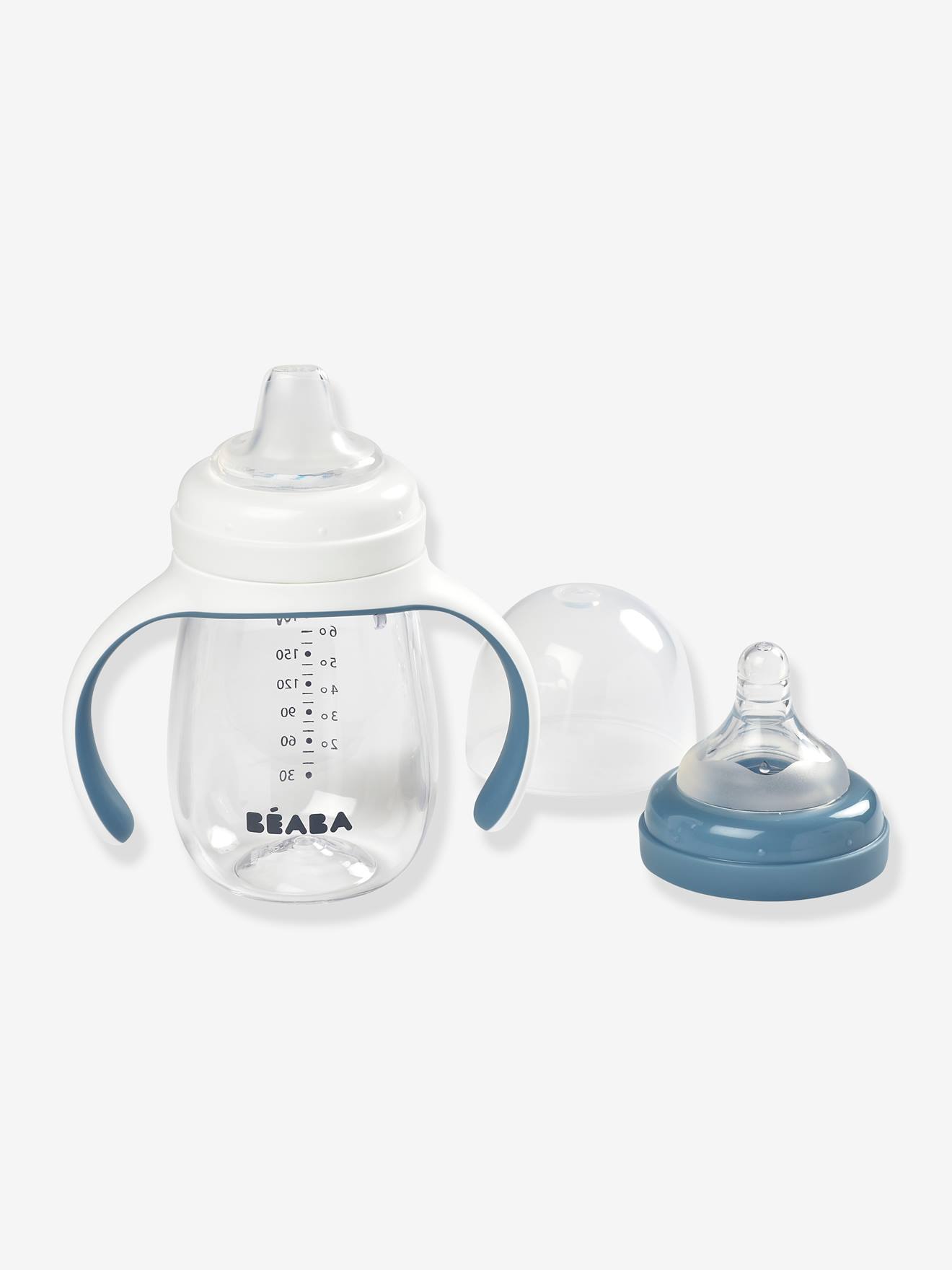 Biberon D'apprentissage 2 En 1 (210 Ml) Bleu