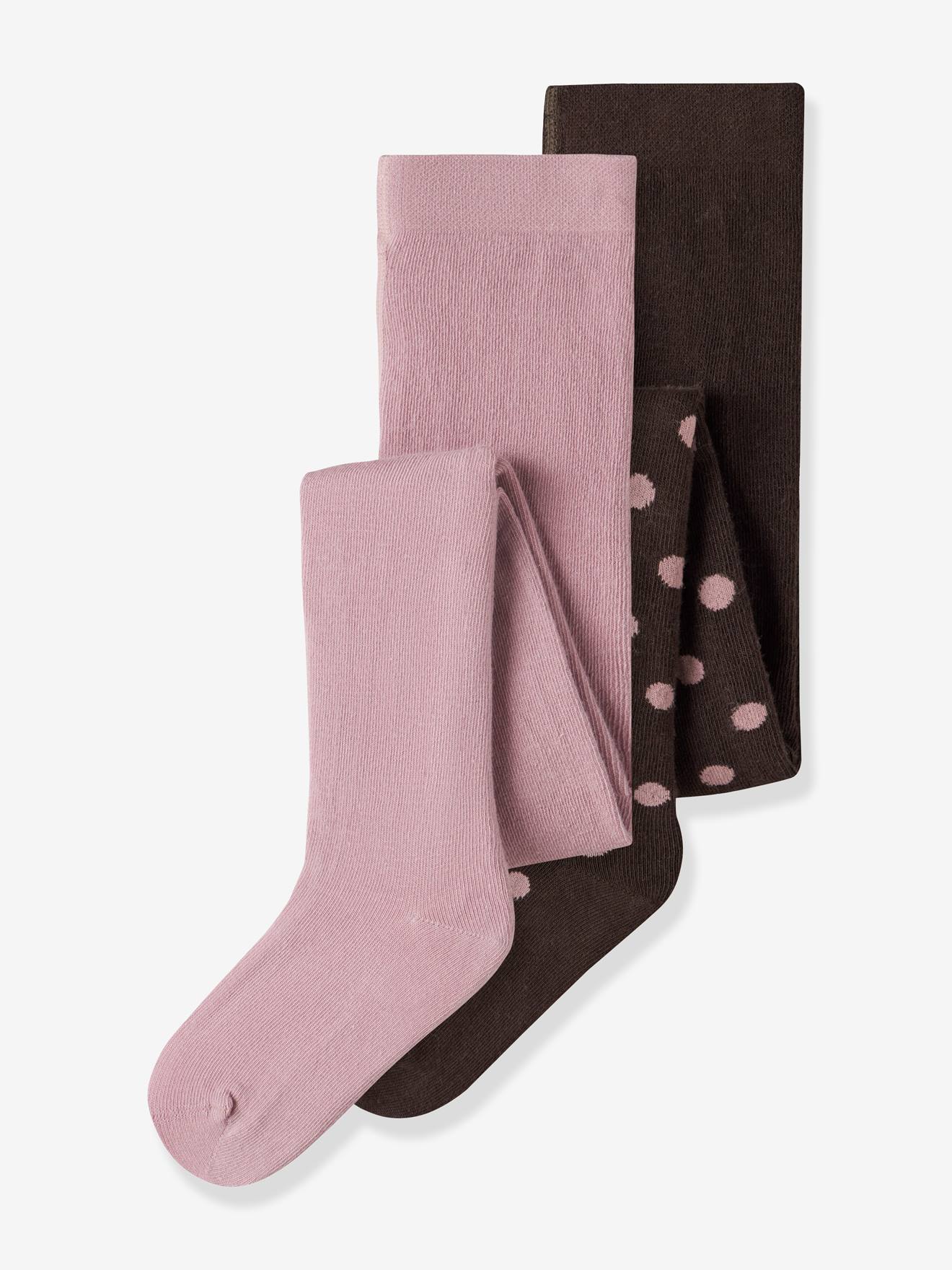 Lot de 2 collants fille name it chocolat Lot de 2 collants fille name it chocolat