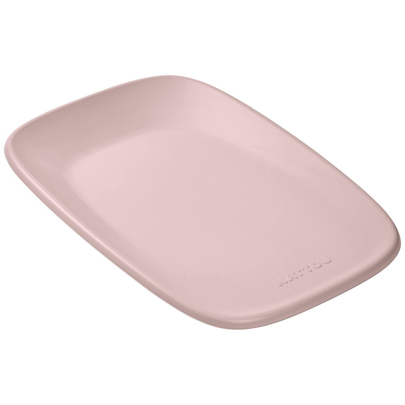 Matelas À Langer En Mousse Softy Gris (70 X 50 Cm) Rose