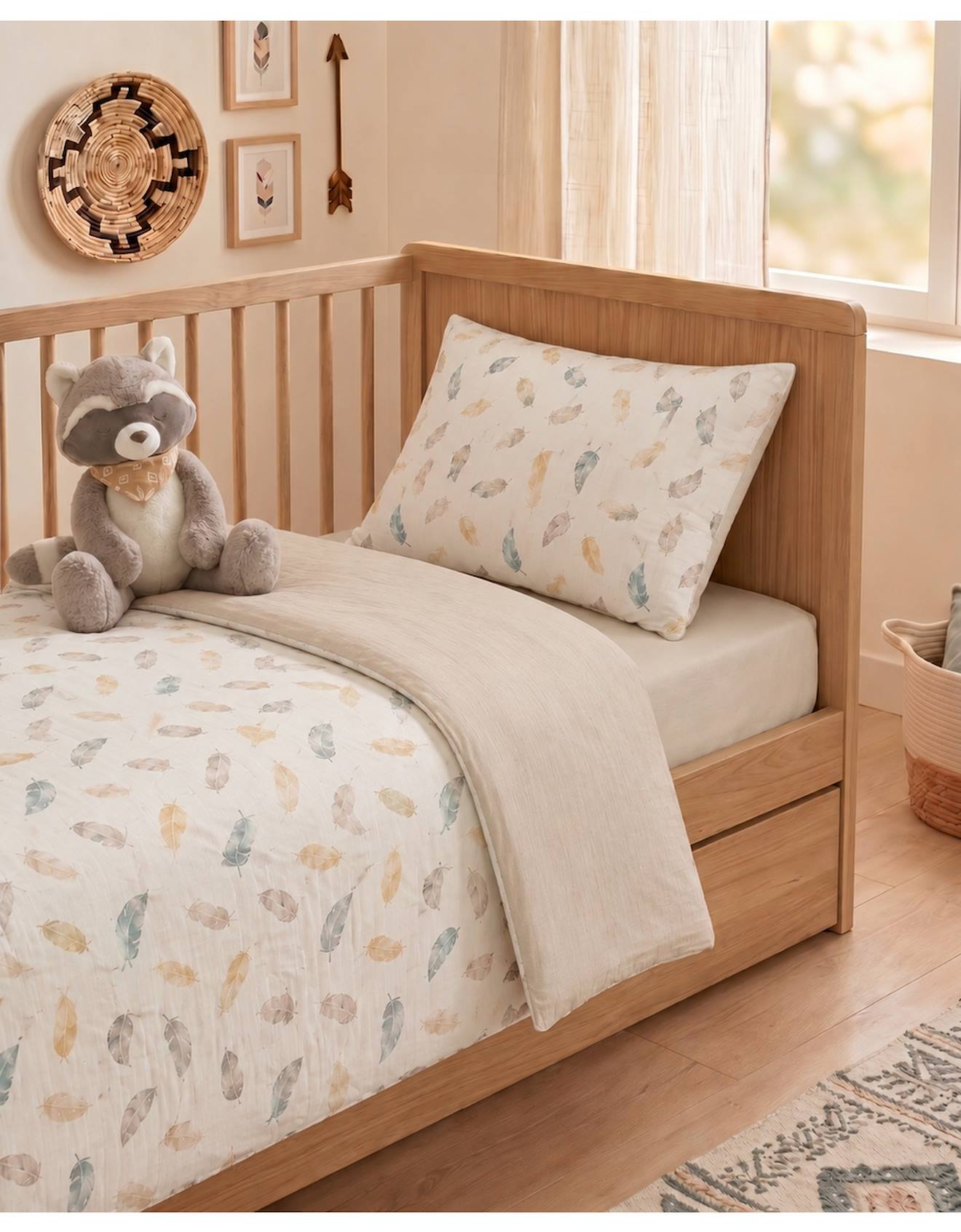 Housse De Couette Coton Bio Beige