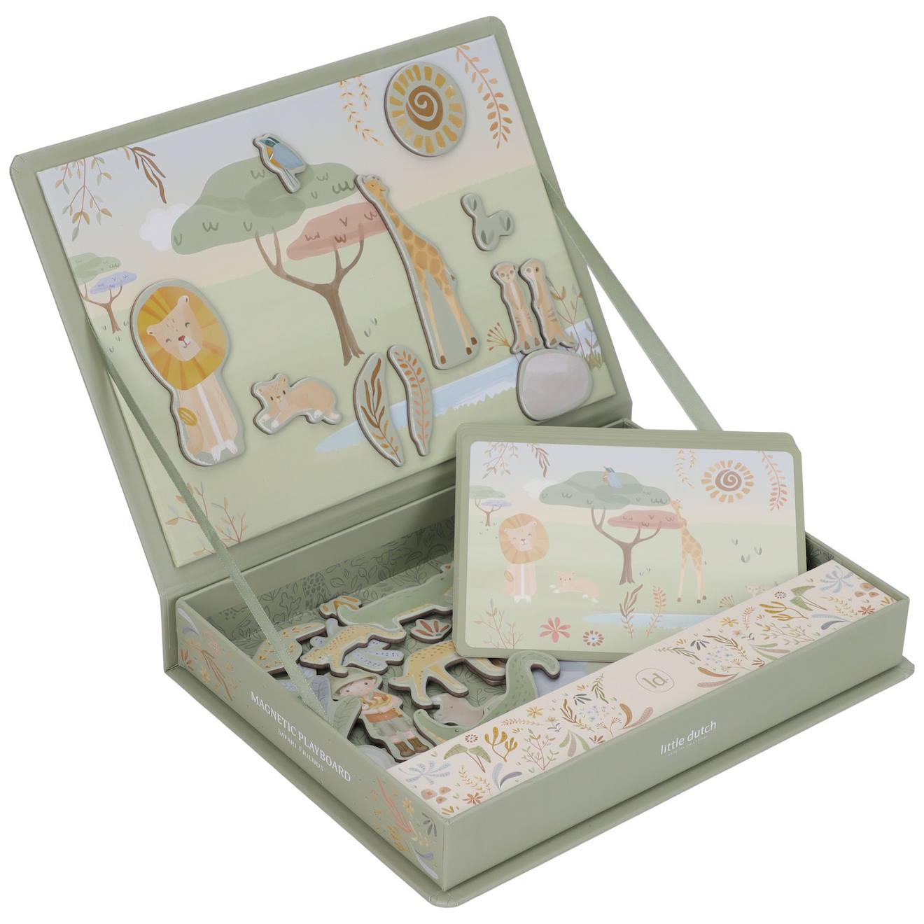 Jeu Magnétique Safari Friends Vert, Multicolore Jeu Magnétique Safari Friends Vert, Multicolore