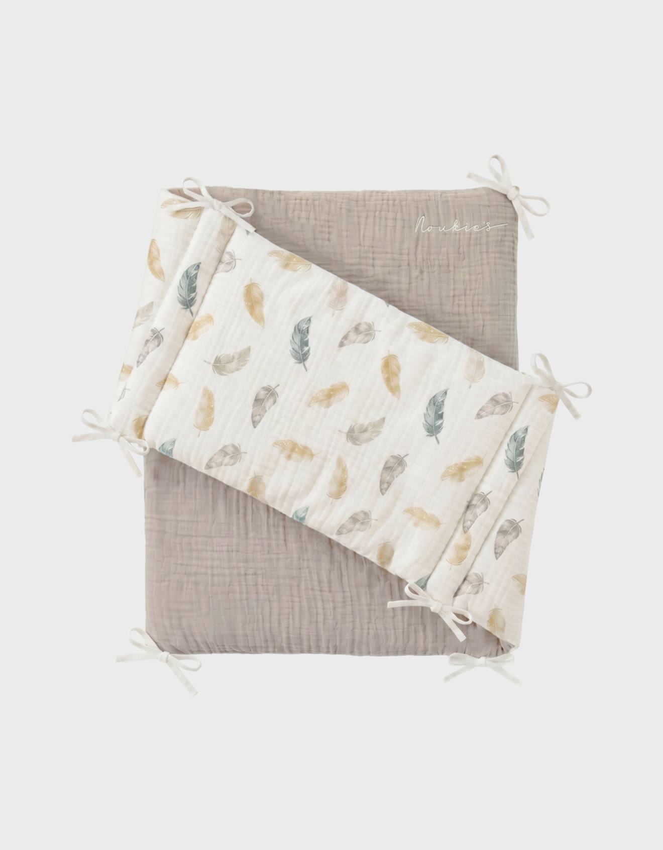 Tour De Lit Coton Bio Beige