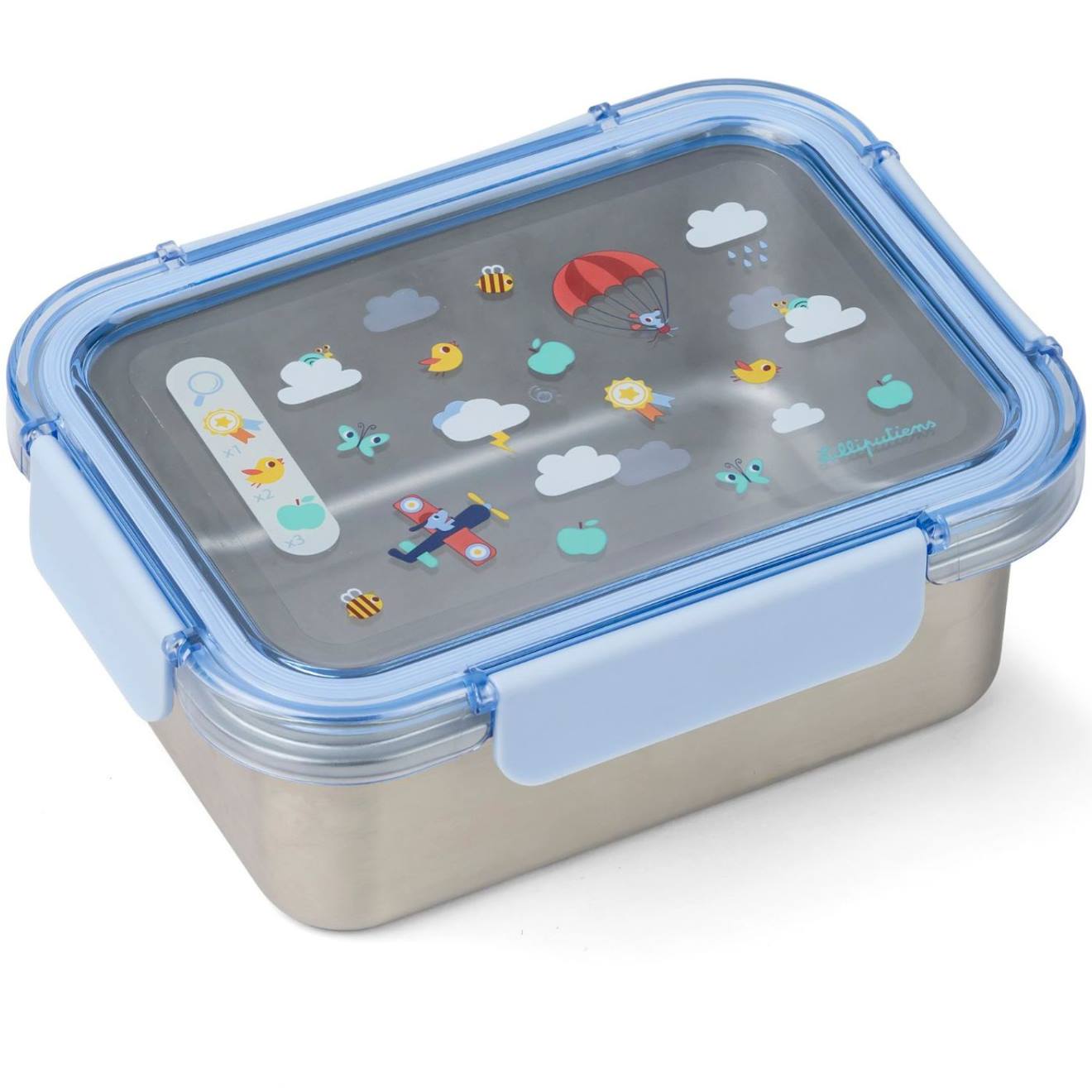 Lunch Box Jeanne Bleu, Rouge