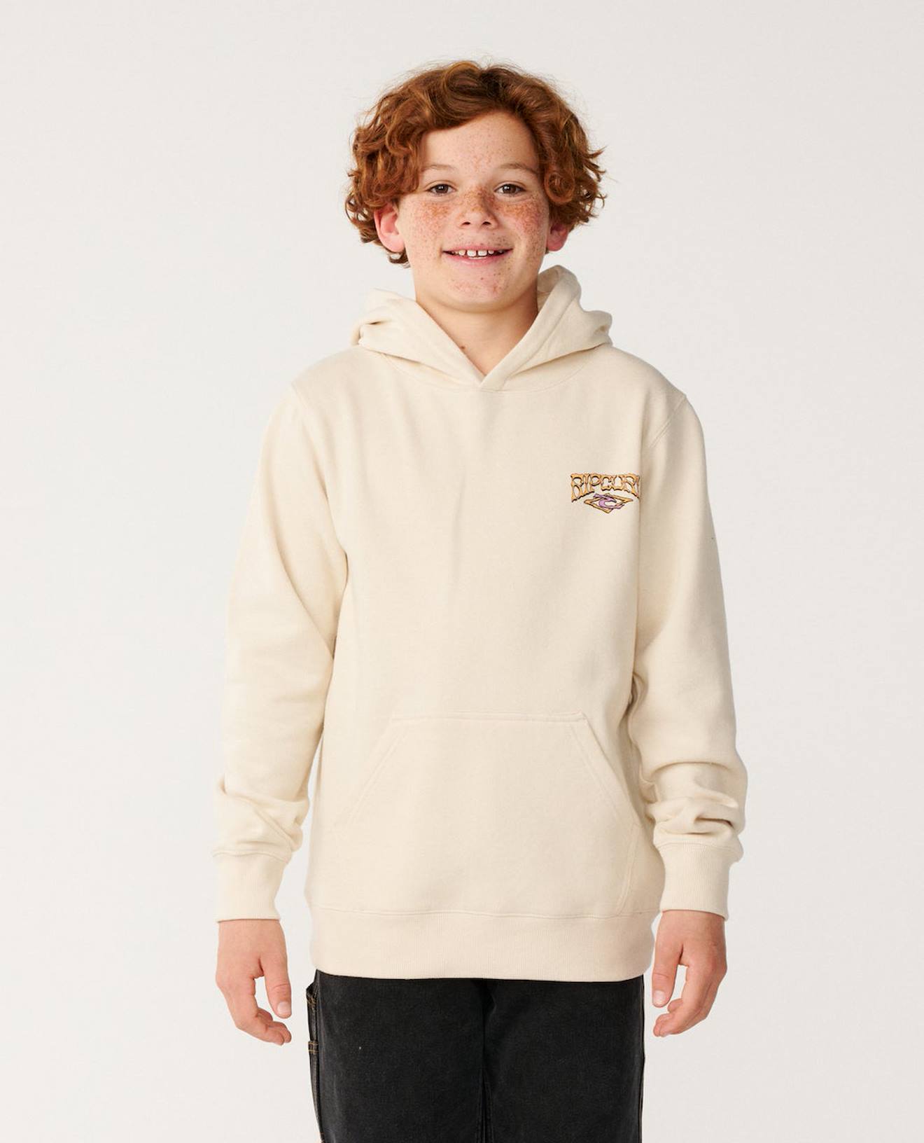 Sweat À Capuche Garçon Air Shred Blanc Vintage