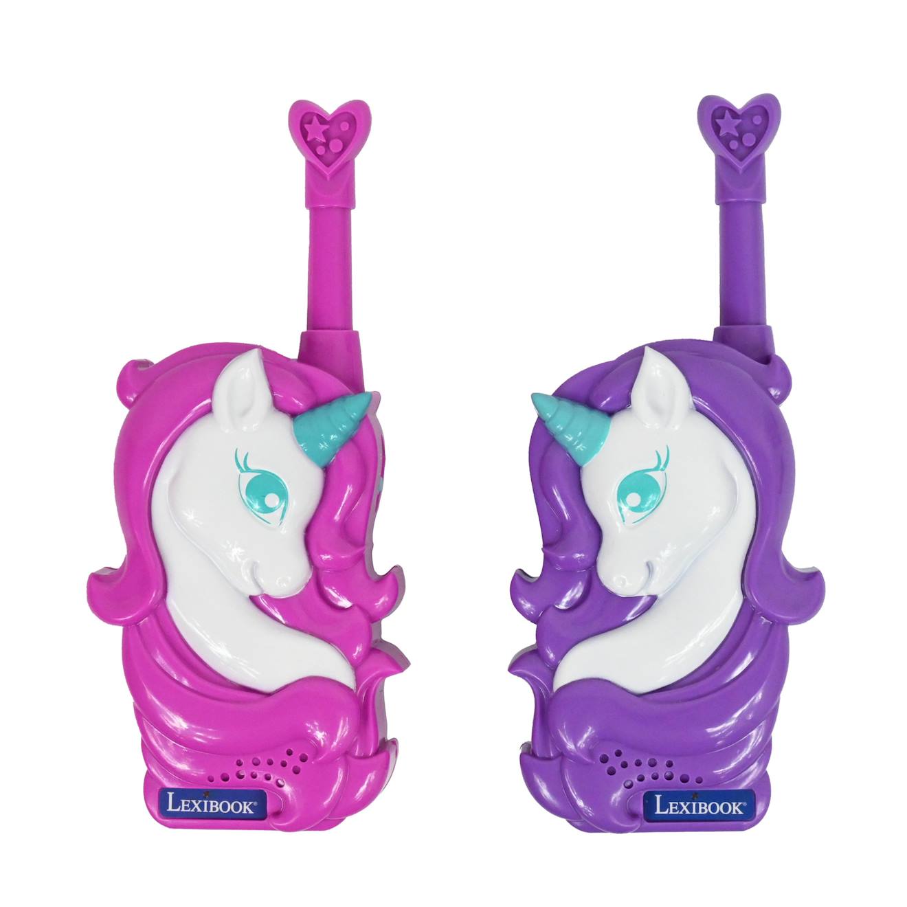 Talkies-walkies Portée 500m Licornes 3d, 2 Canaux De Communication, Clip Ceinture Rose Talkies-walkies Portée 500m Licornes 3d, 2 Canaux De Communication, Clip Ceinture Rose