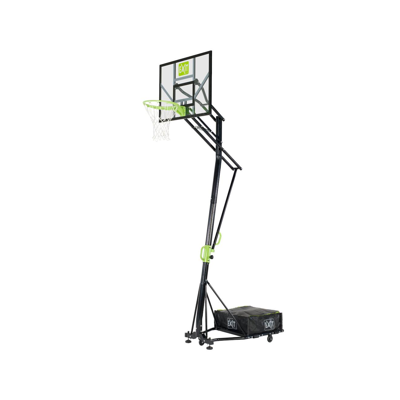 Panneau De Basket Portable Réglable Pour Jardin Enfant Vert/noir