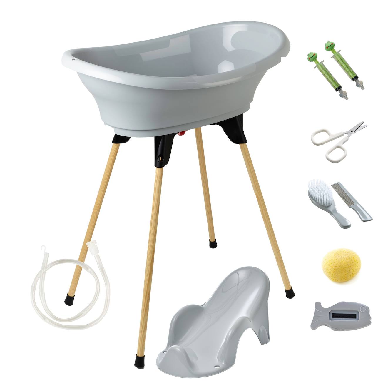 Pack Bain Vasco 9 En 1 Gris Charme Gris
