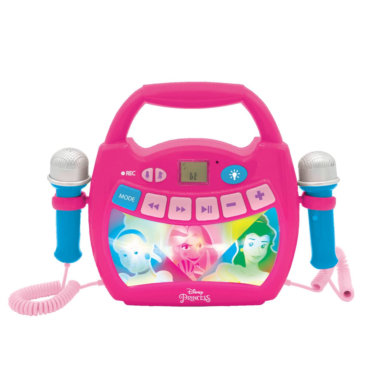 Enceinte Bluetooth Disney Princesse Avec Micros Rose