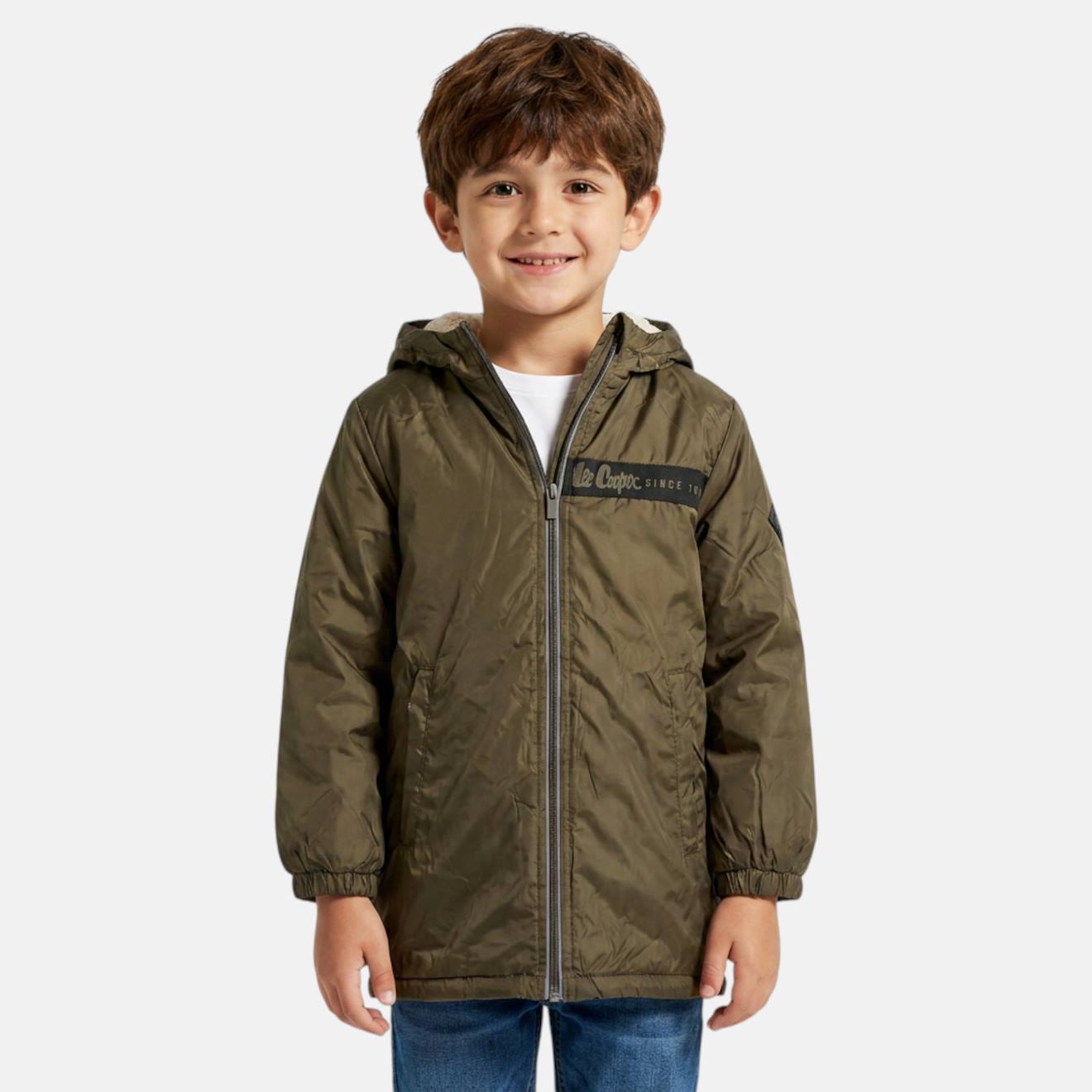 Parka Enfant Kaki Parka Enfant Kaki