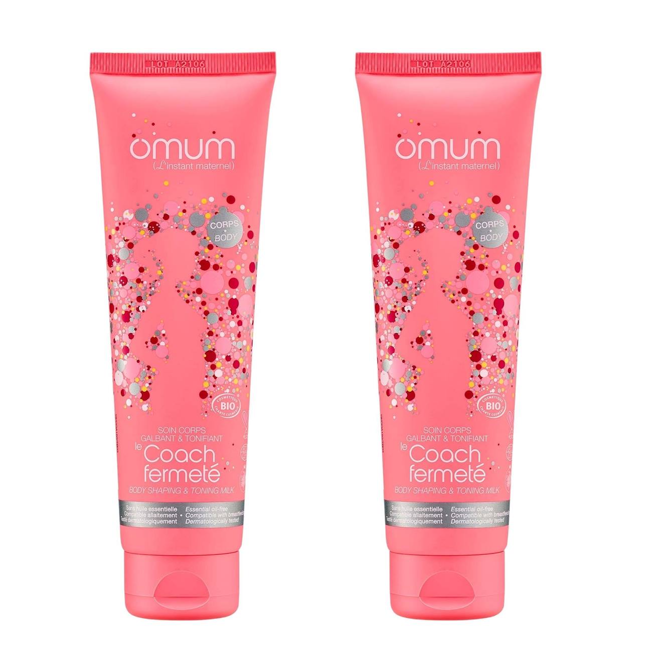 Crème Corps Raffermissante Soin Galbant & Tonifiant Le Coach Fermeté - 2x150 Ml Multicolore