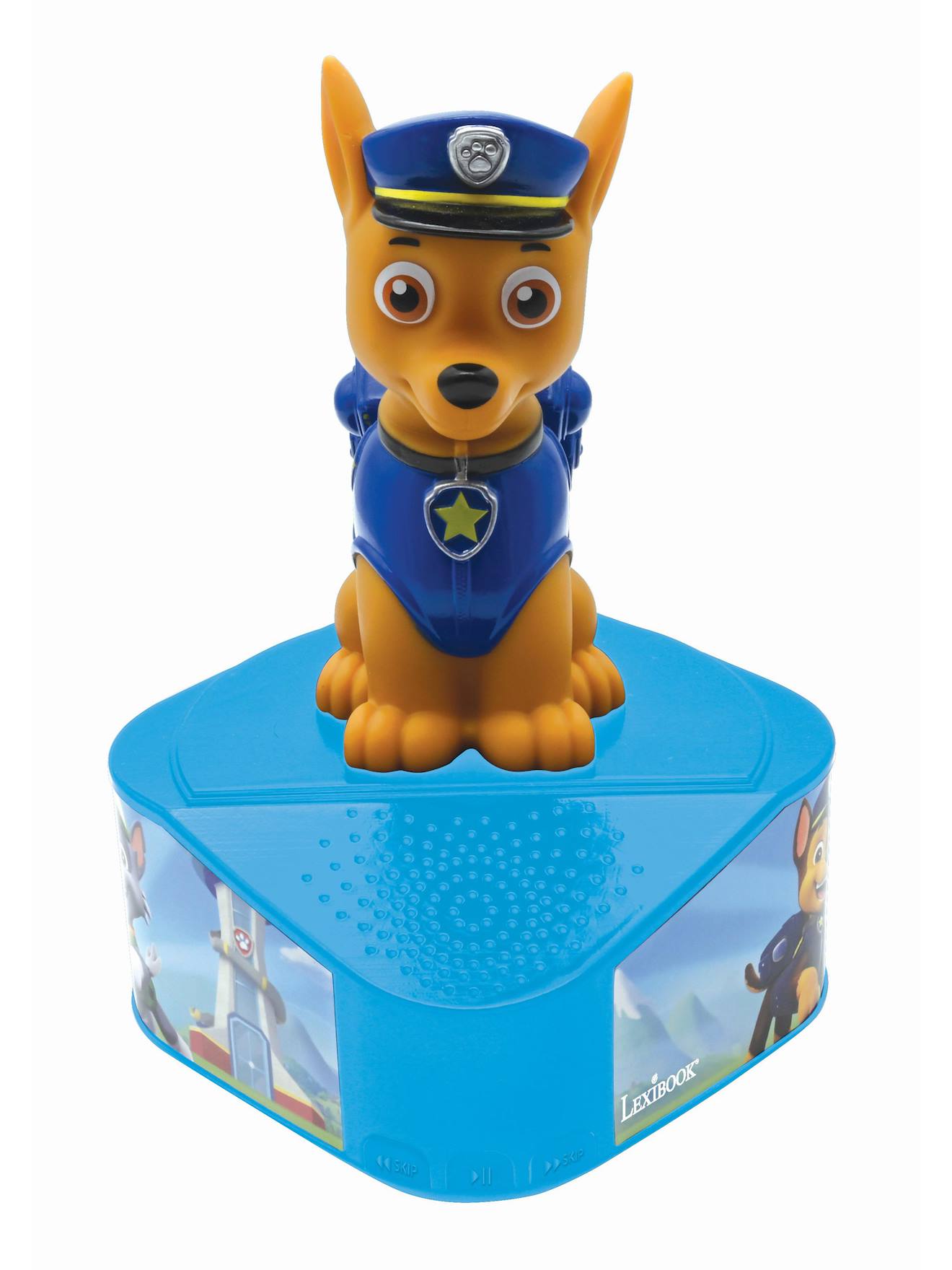 Enceinte Bluetooth Avec Figurine Lumineuse De Chase Bleu