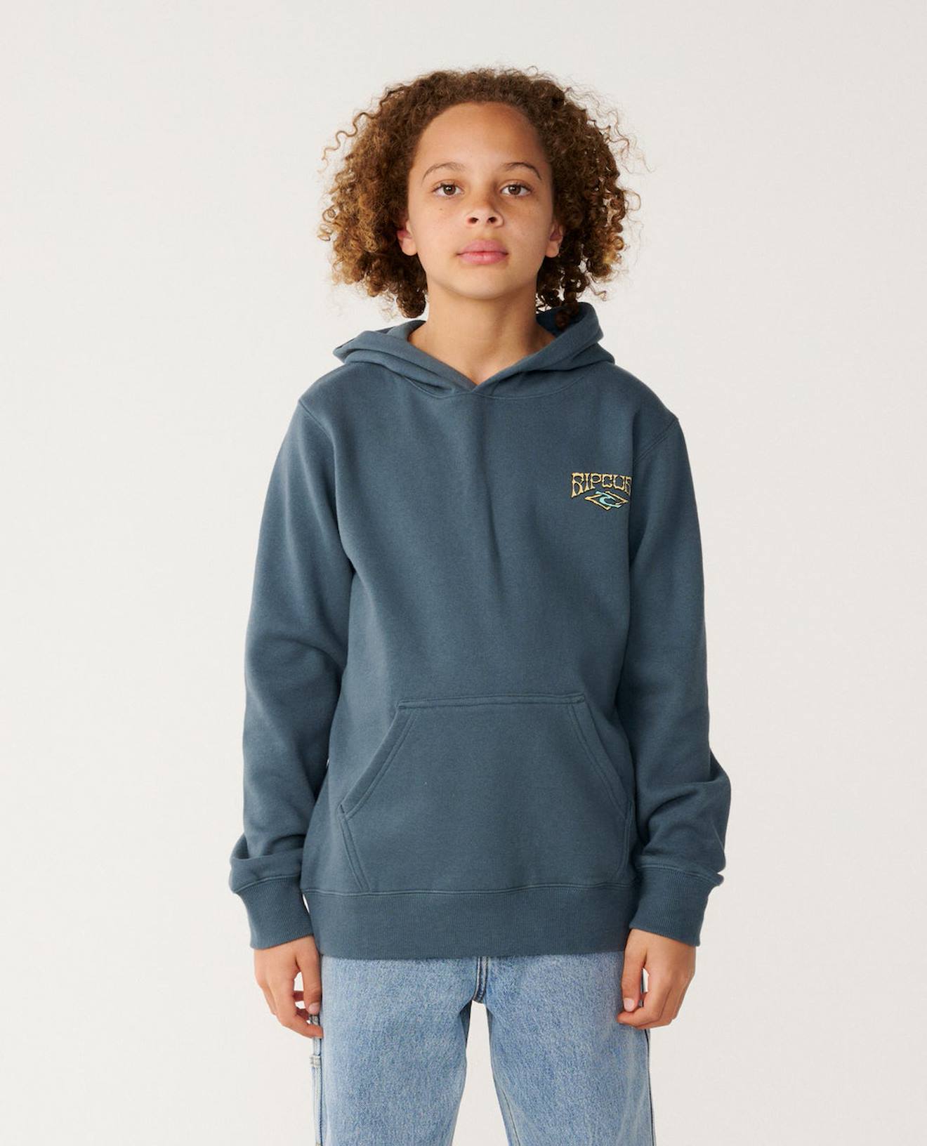 Sweat À Capuche Garçon Air Shred Vert Pin