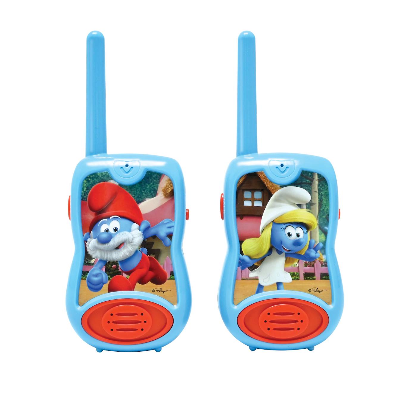 Talkies-walkies Schtroumpfs Portée 200m Bleu Talkies-walkies Schtroumpfs Portée 200m Bleu