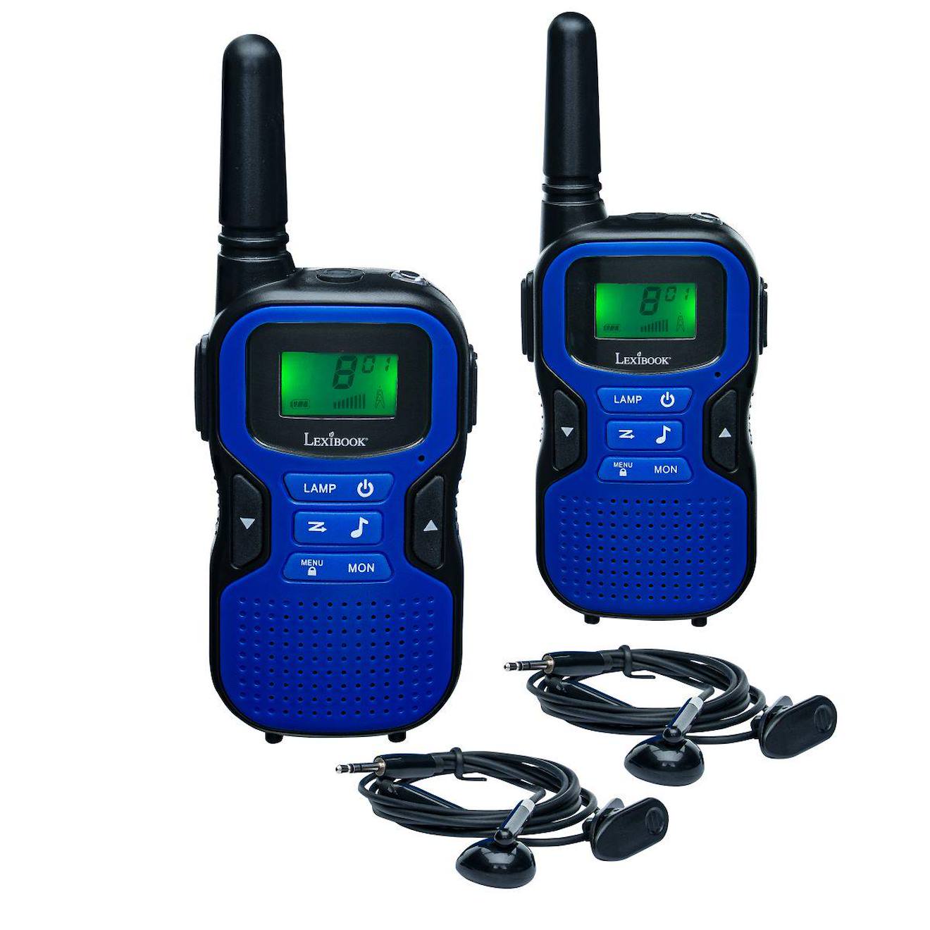Talkies-walkies Jusqu'à 5km Bleu