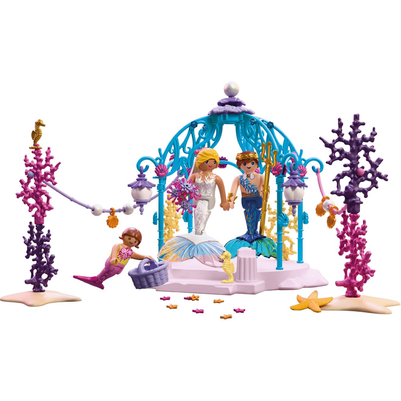 Playmobil 72104 - Mariage Des Sirènes Multicolore