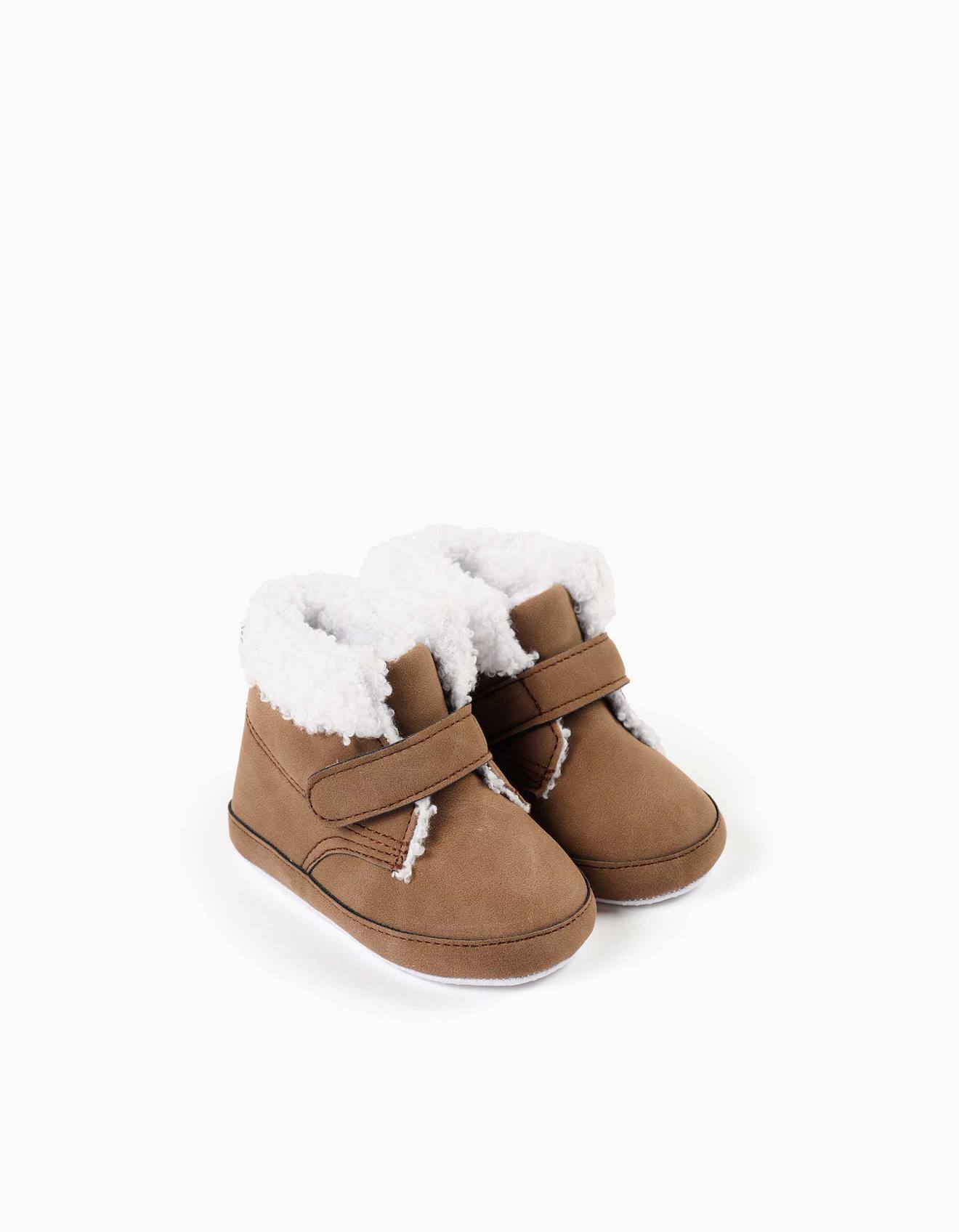 Bottes Pré-marche Avec Doublure Effet Mouton Multicolore Bottes Pré-marche Avec Doublure Effet Mouton Multicolore