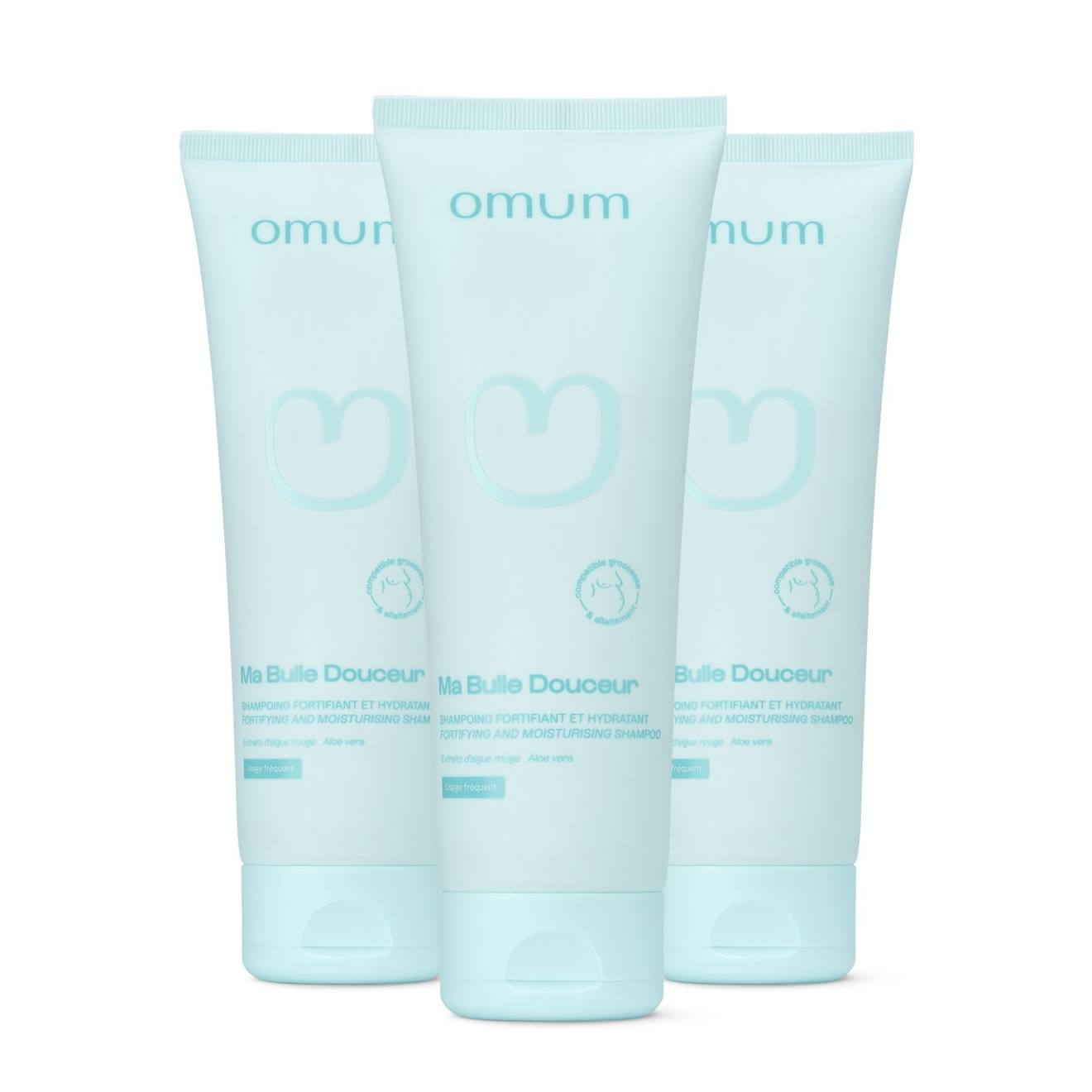 Shampoing Sans Sulfate Fortifiant Et Hydratant Ma Bulle Douceur - 3x200ml Multicolore