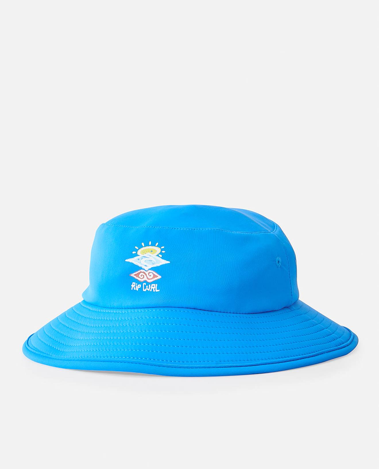 Chapeau De Plage Enfant Shred Bleu