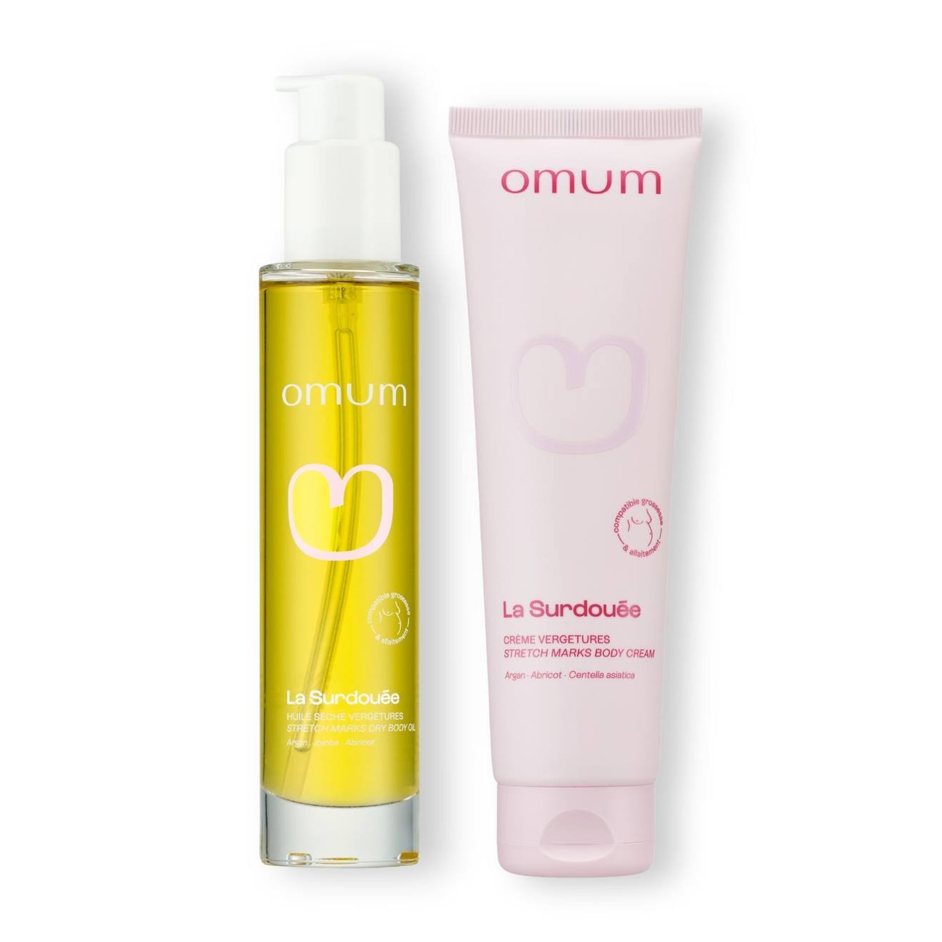 Mon Duo Surdouée Vergetures - 1 Huile Sèche 100 Ml + 1 Crème 150 Ml Multicolore