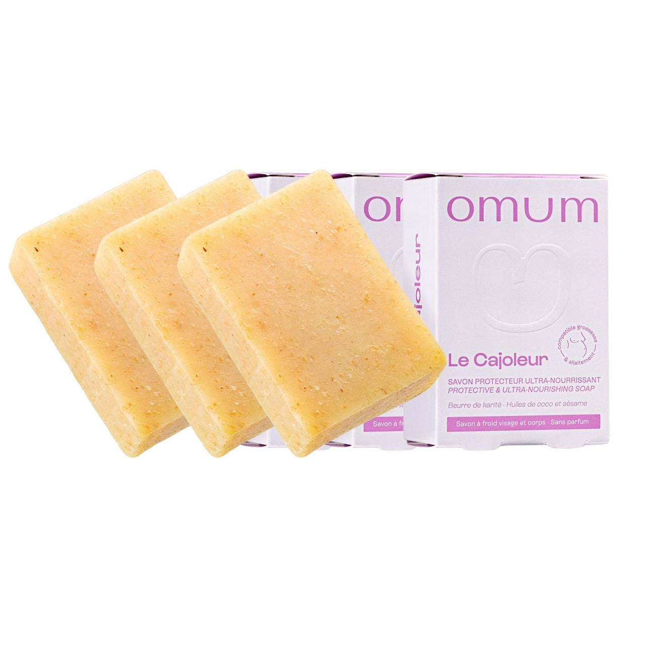 Savon Surgras Ultra Nourrissant Le Cajoleur - 3x100 Gr Multicolore