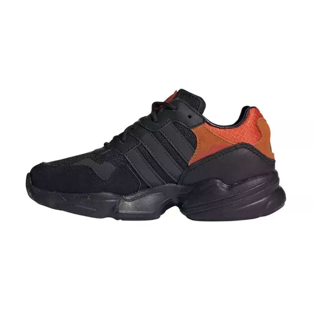 Baskets Enfant Noir, Orange