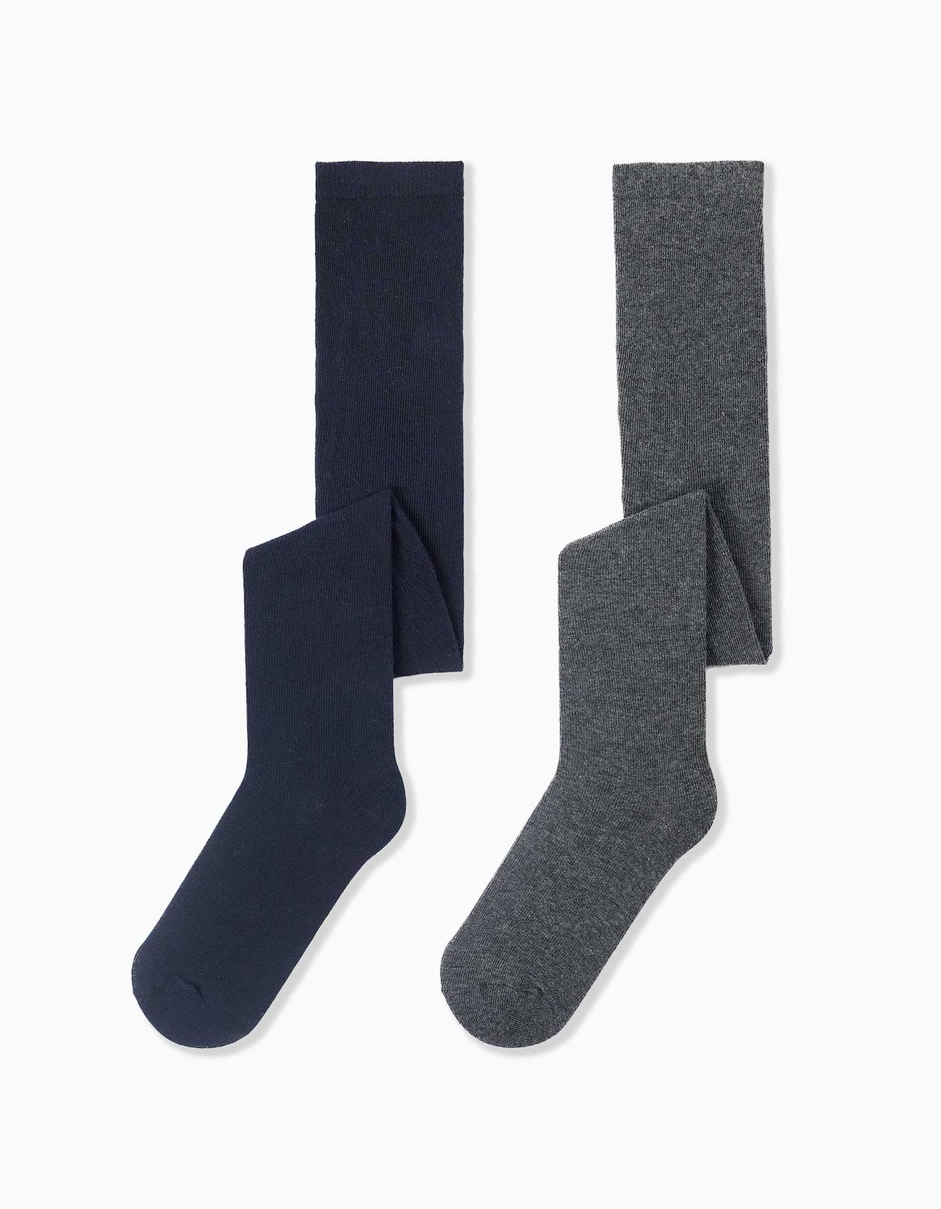Pack 2 Collants Multicolore