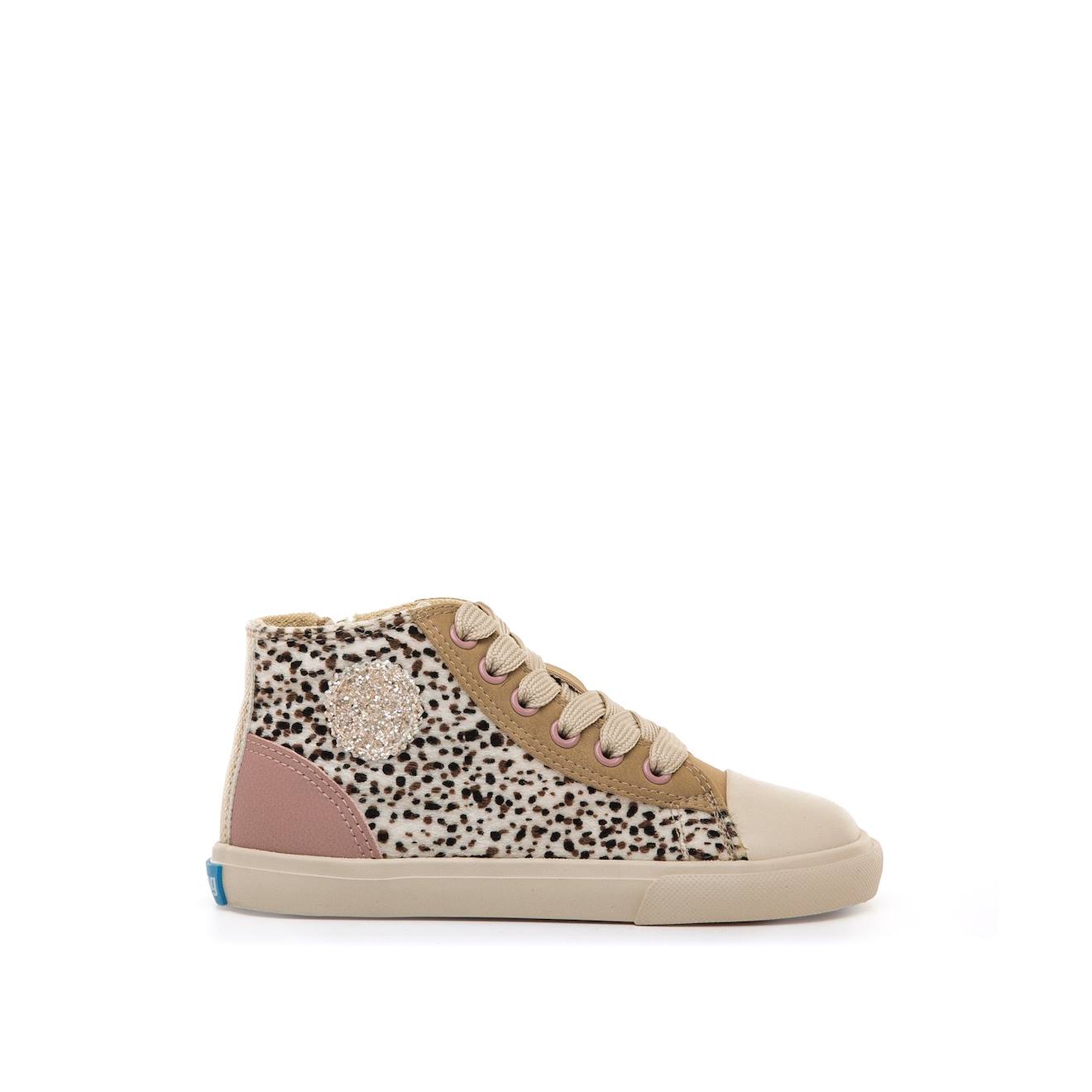Sneakers Filles Synthétique Fermeture Éclair Barefoot Beige Sneakers Filles Synthétique Fermeture Éclair Barefoot Beige