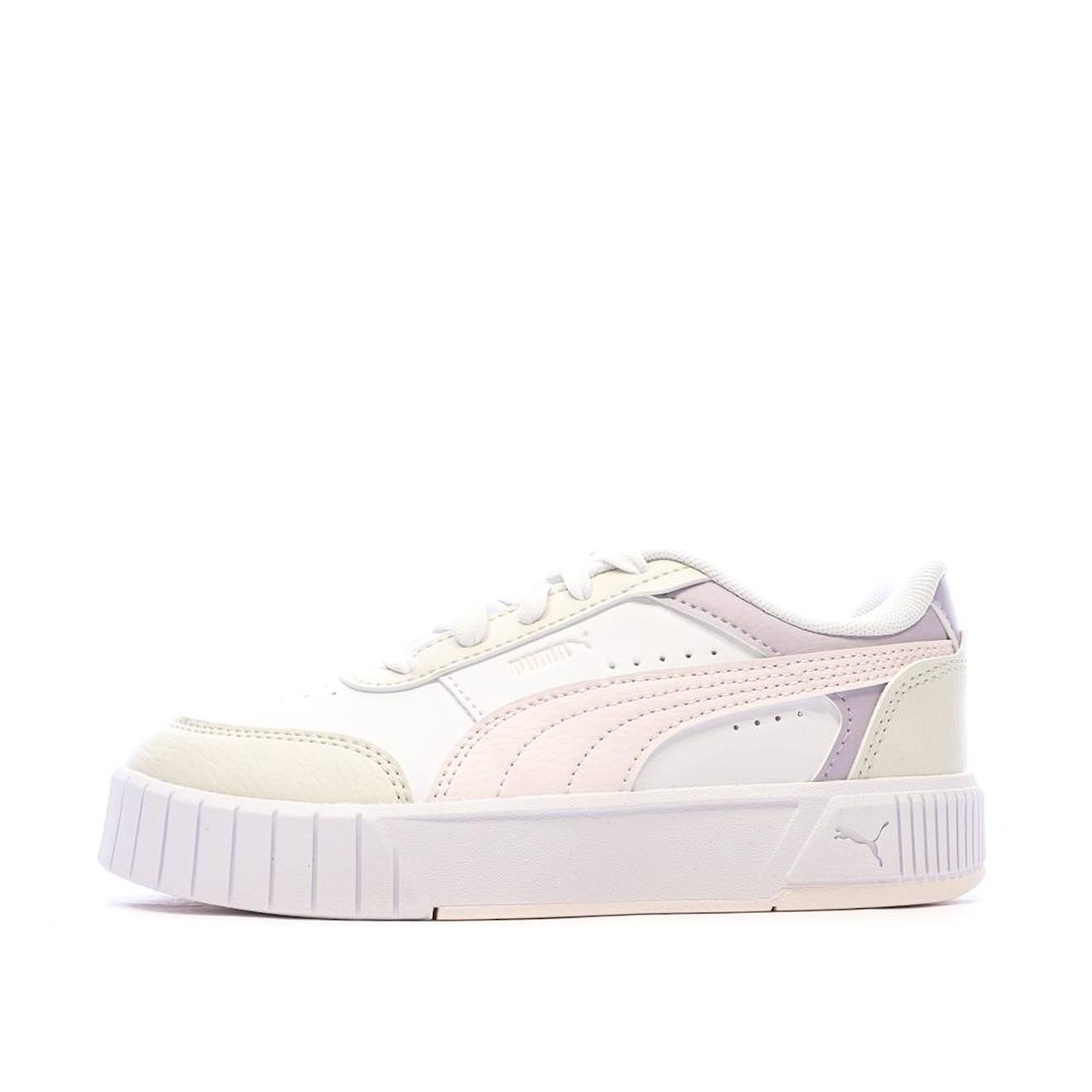 Basket Fille Carina Mia Blanc