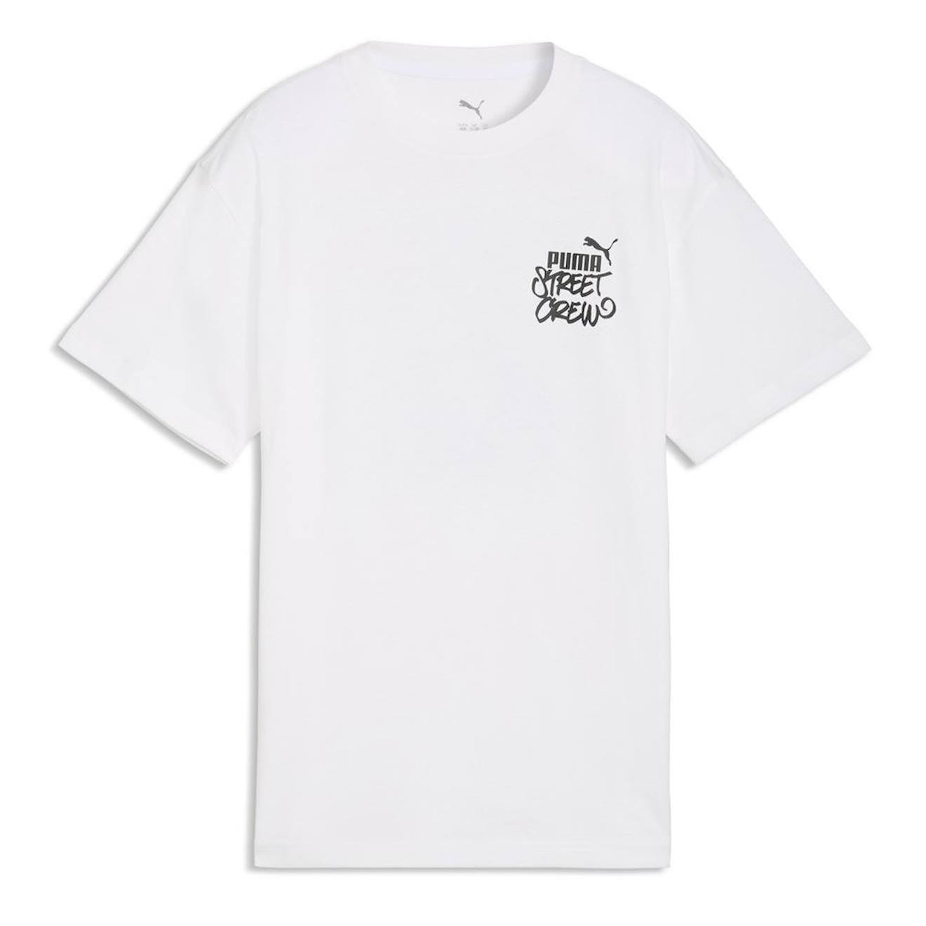 T-shirt Garçon Relaxed Blanc