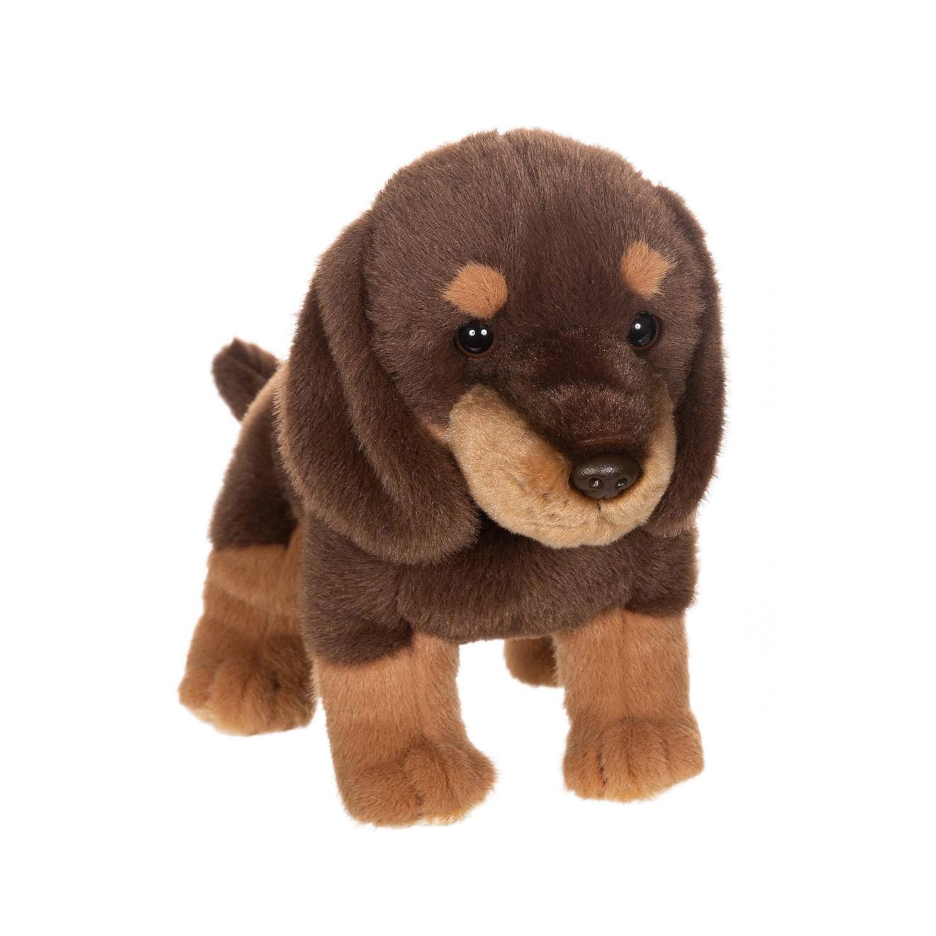 Peluche - Chiot Teckel Debout – 24 Cm Marron Peluche - Chiot Teckel Debout – 24 Cm Marron