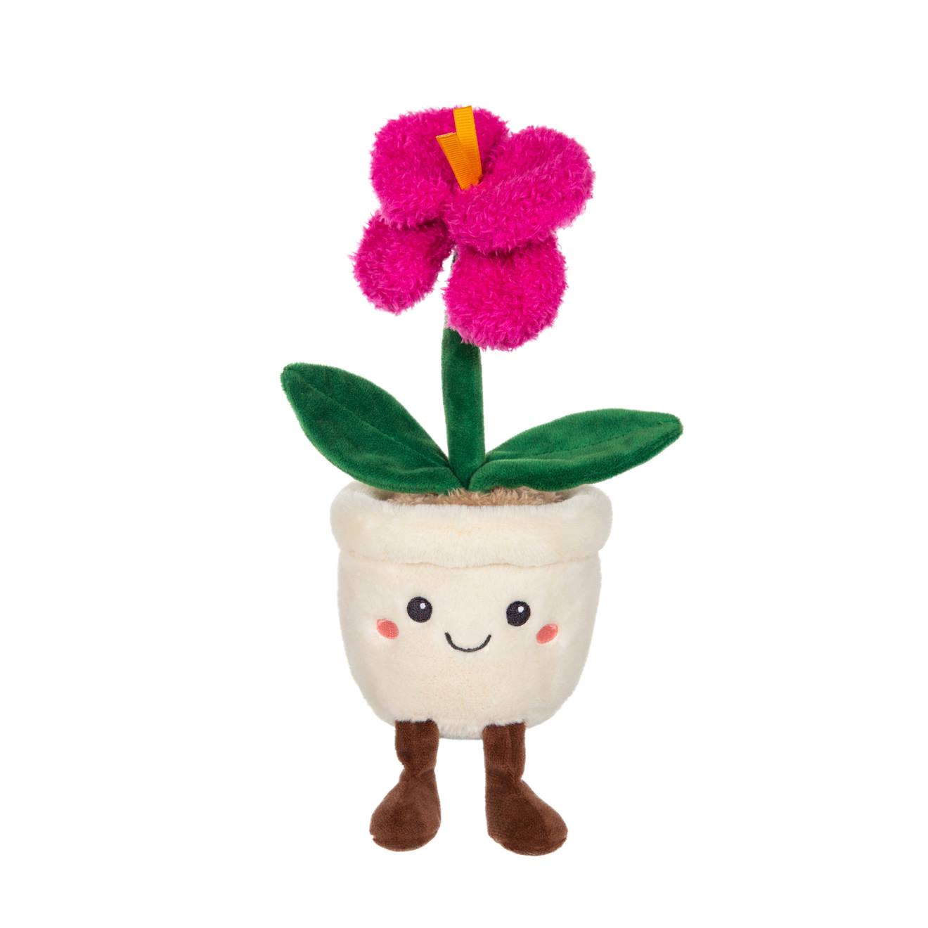 Peluche - Fleur Orchidée Avec Pot – Mimi Flowers – 24 Cm Rose Peluche - Fleur Orchidée Avec Pot – Mimi Flowers – 24 Cm Rose