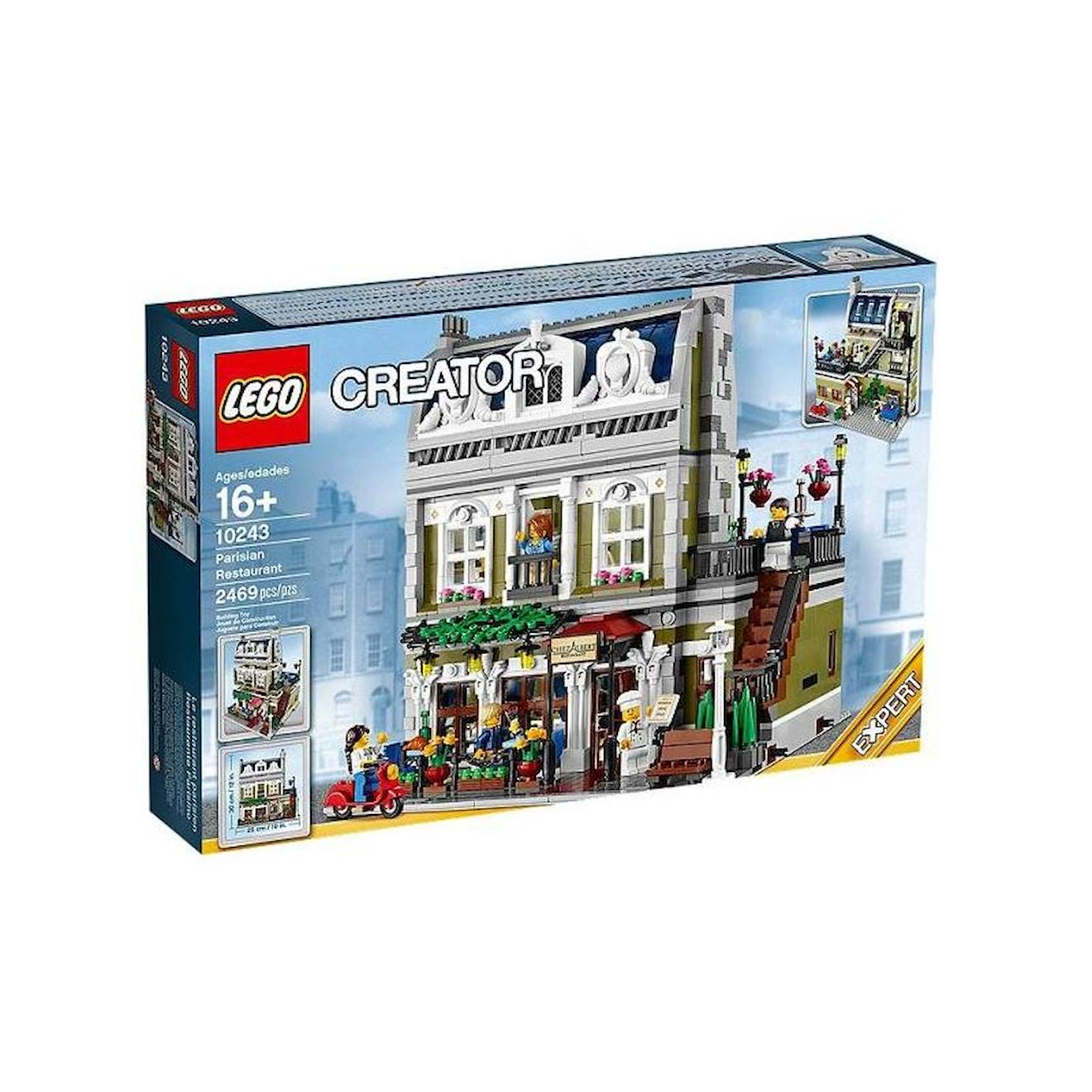 Lego Creator 10243 Le Restaurant Parisien Multicolore