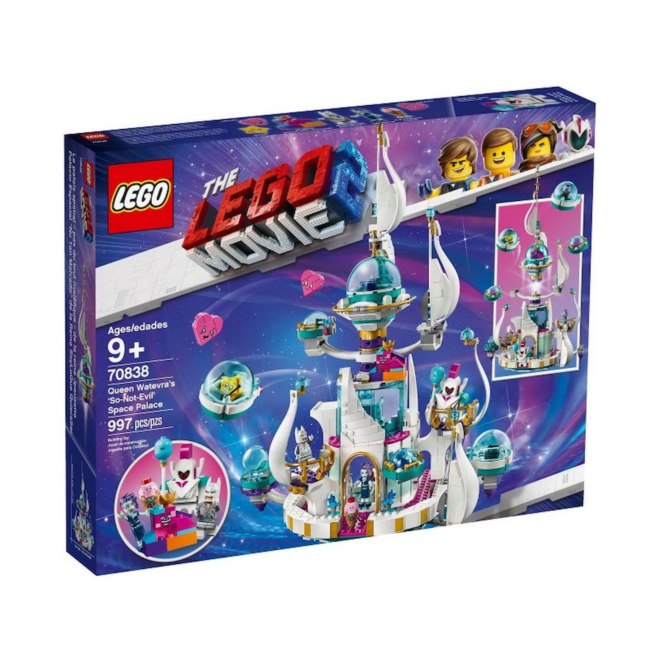 Lego The Lego Movie 70838 Le Palais Spatial De La Reine Aux Mille Visages Multicolore Lego The Lego Movie 70838 Le Palais Spatial De La Reine Aux Mille Visages Multicolore