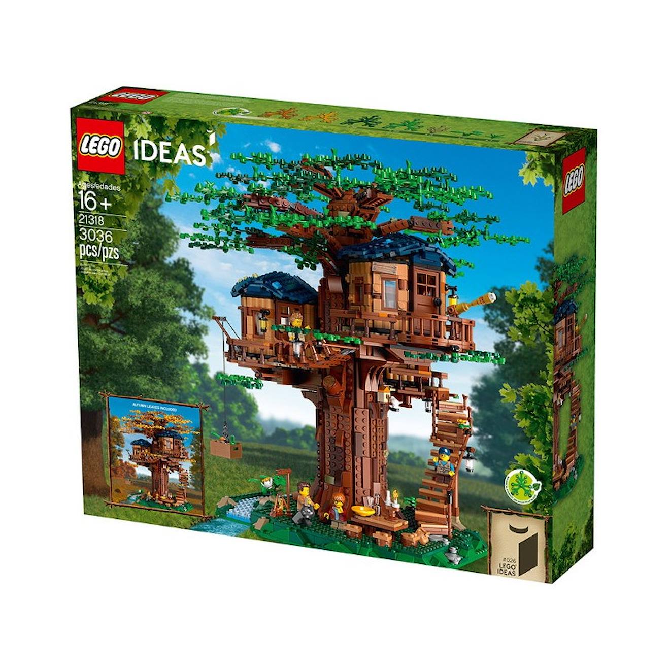 Lego Ideas 21318 La Cabane Dans L’arbre Multicolore