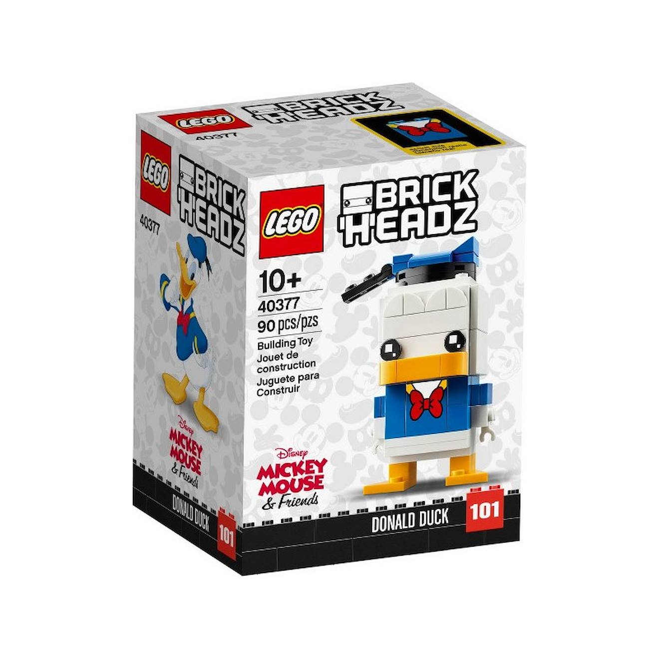 Lego Brickheadz 40377 Donald Multicolore Lego Brickheadz 40377 Donald Multicolore