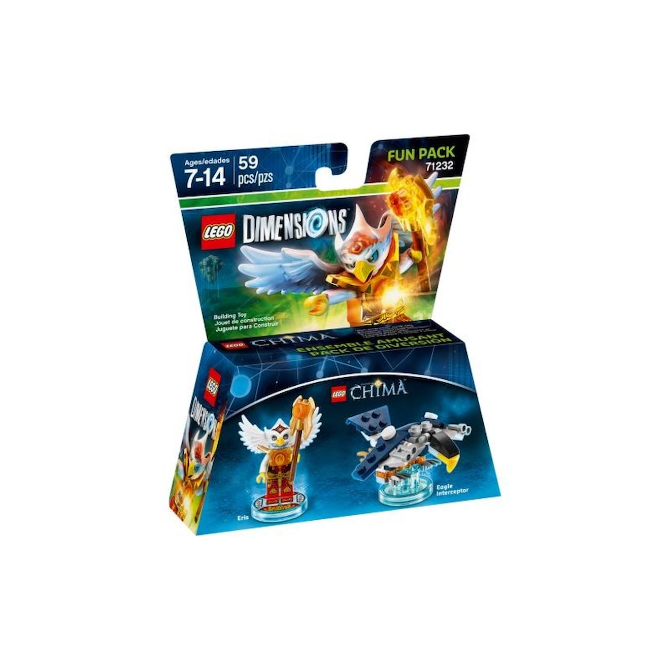 Lego Dimensions 71232 Pack Héros Eris Multicolore