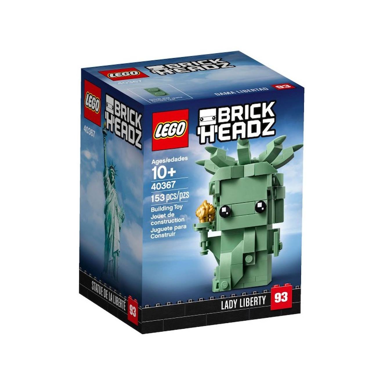 Lego Brickheadz 40367 La Statue De La Liberté Multicolore