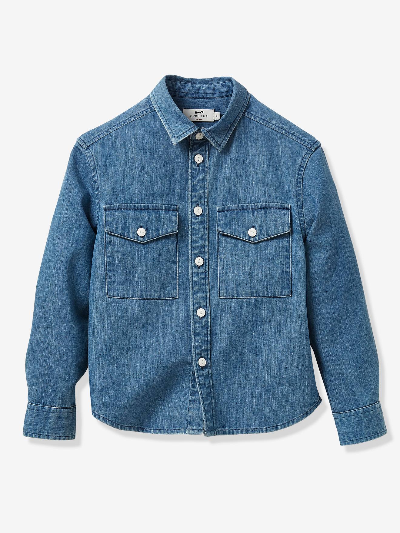 Chemise En Denim Garçon Cyrillus Denim
