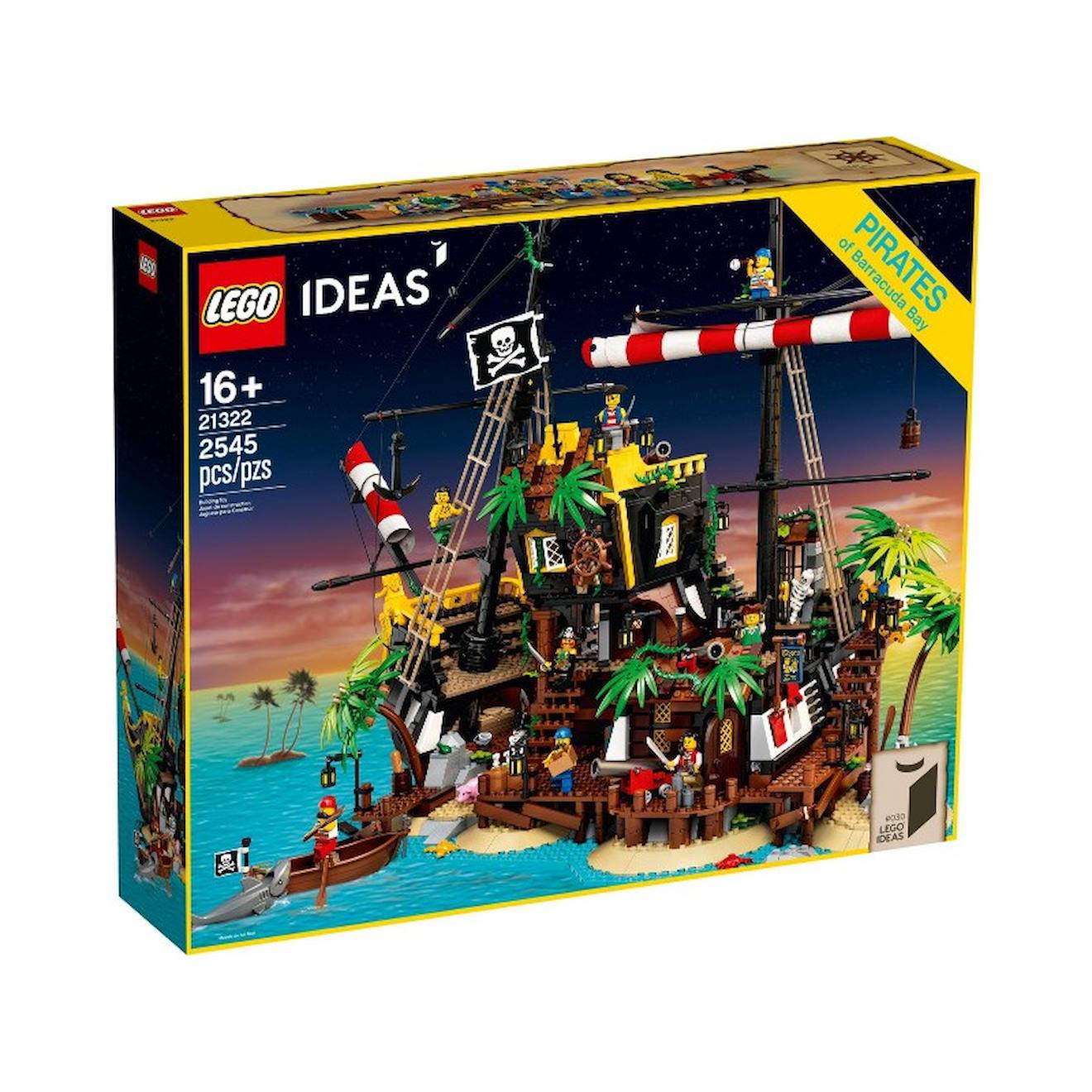 Lego Ideas 21322 Les Pirates De La Baie De Barracuda Multicolore