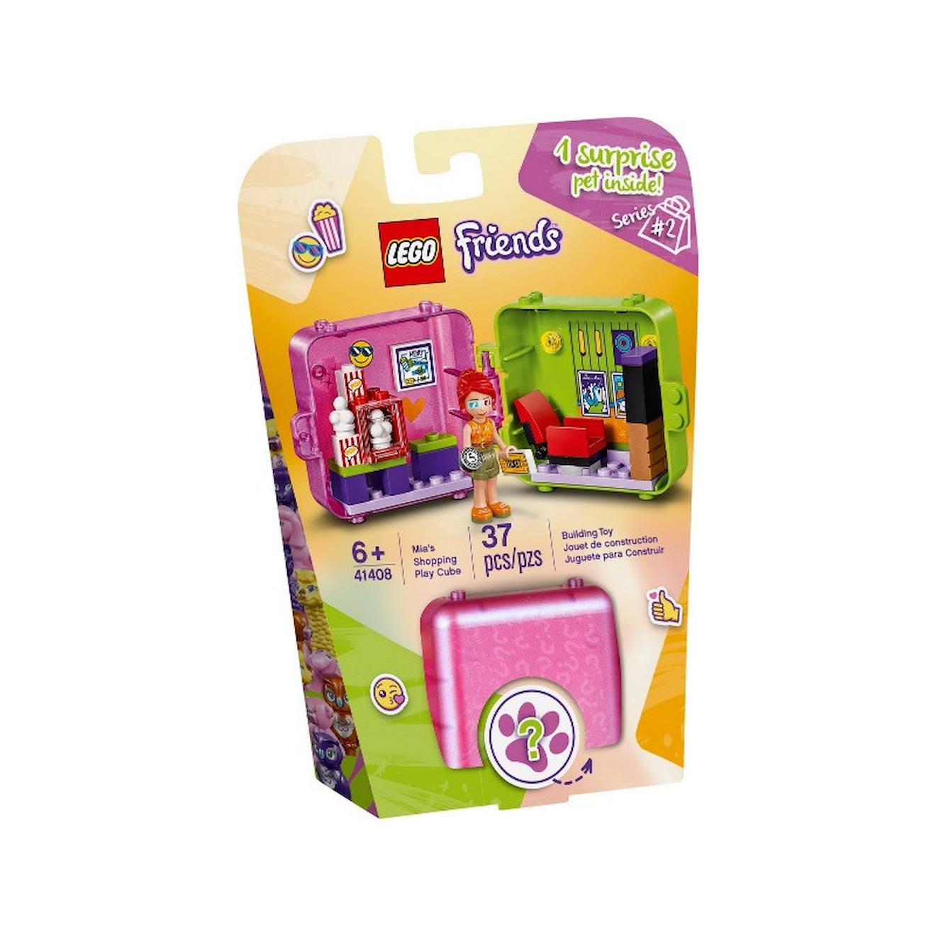 Lego Friends 41408 Le Cube De Jeu Shopping De Mia Multicolore Lego Friends 41408 Le Cube De Jeu Shopping De Mia Multicolore