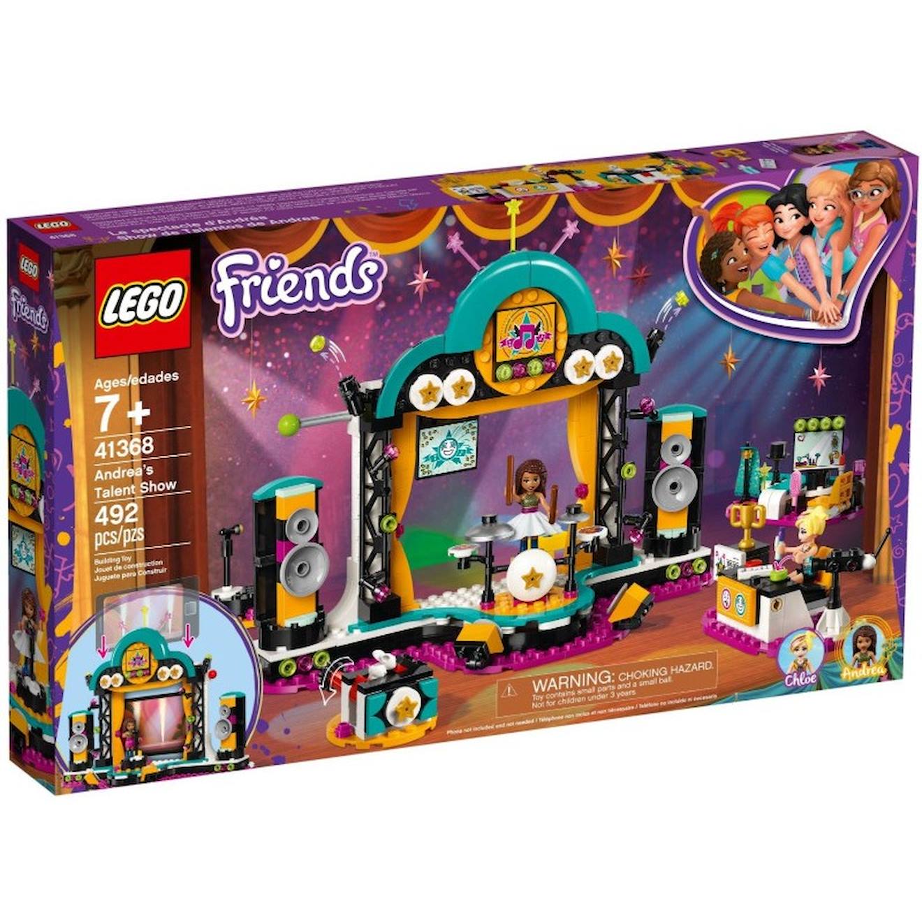 Lego Friends 41368 Le Spectacle D’andréa Multicolore Lego Friends 41368 Le Spectacle D’andréa Multicolore