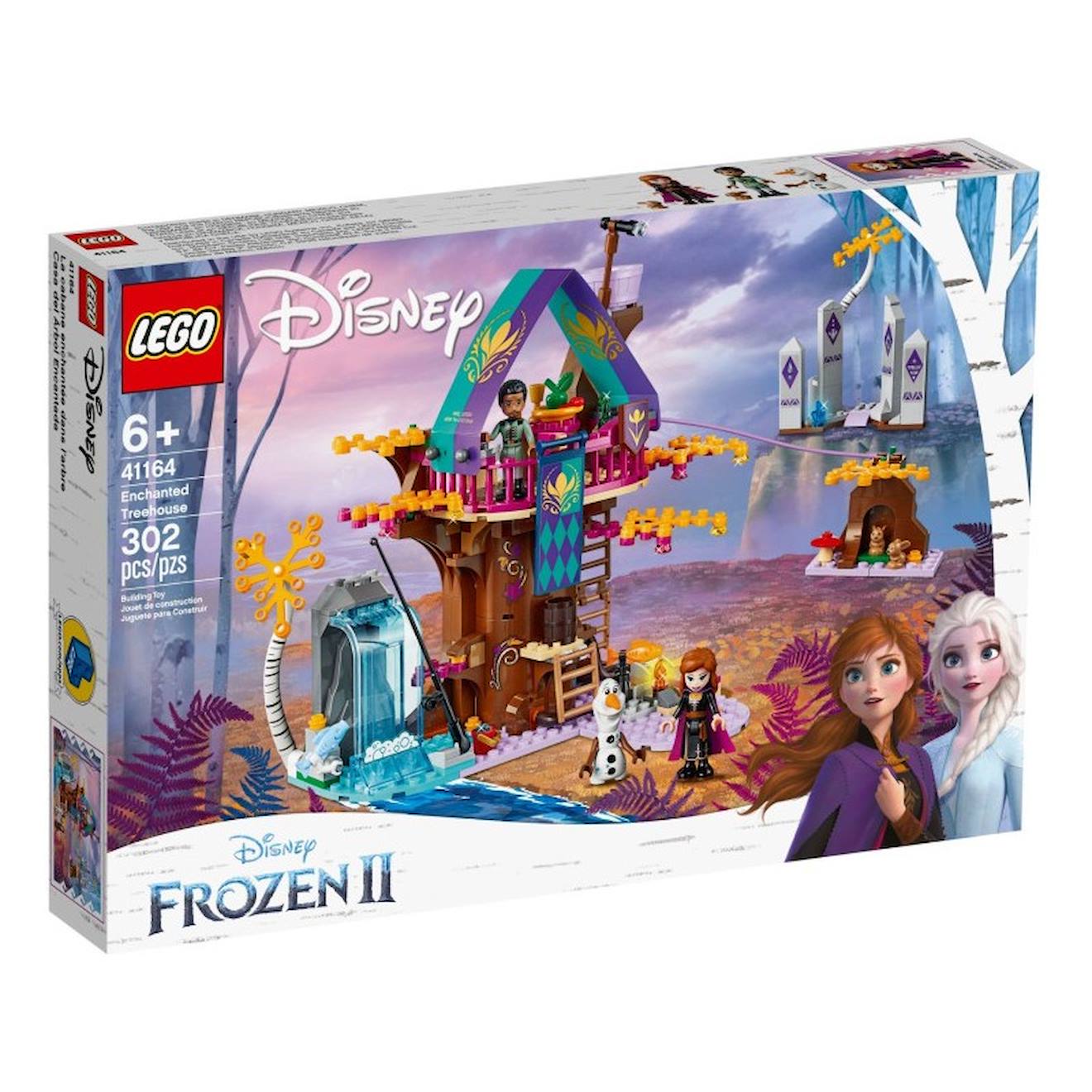 Lego Disney 41164 La Cabane Enchantée Dans L’arbre Multicolore
