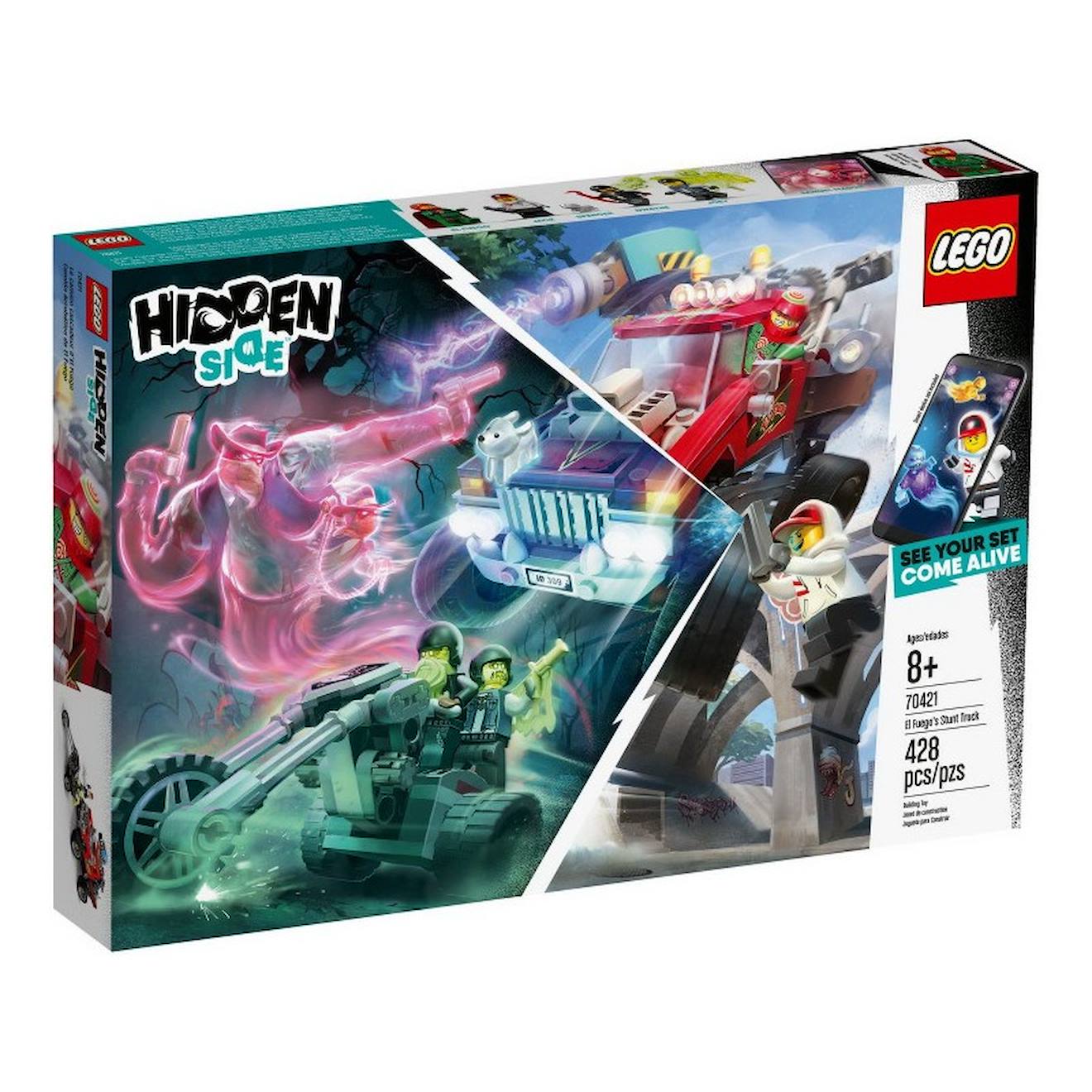 Lego Hidden Side 70421 Le Quad Chasseur De Fantômes Multicolore Lego Hidden Side 70421 Le Quad Chasseur De Fantômes Multicolore