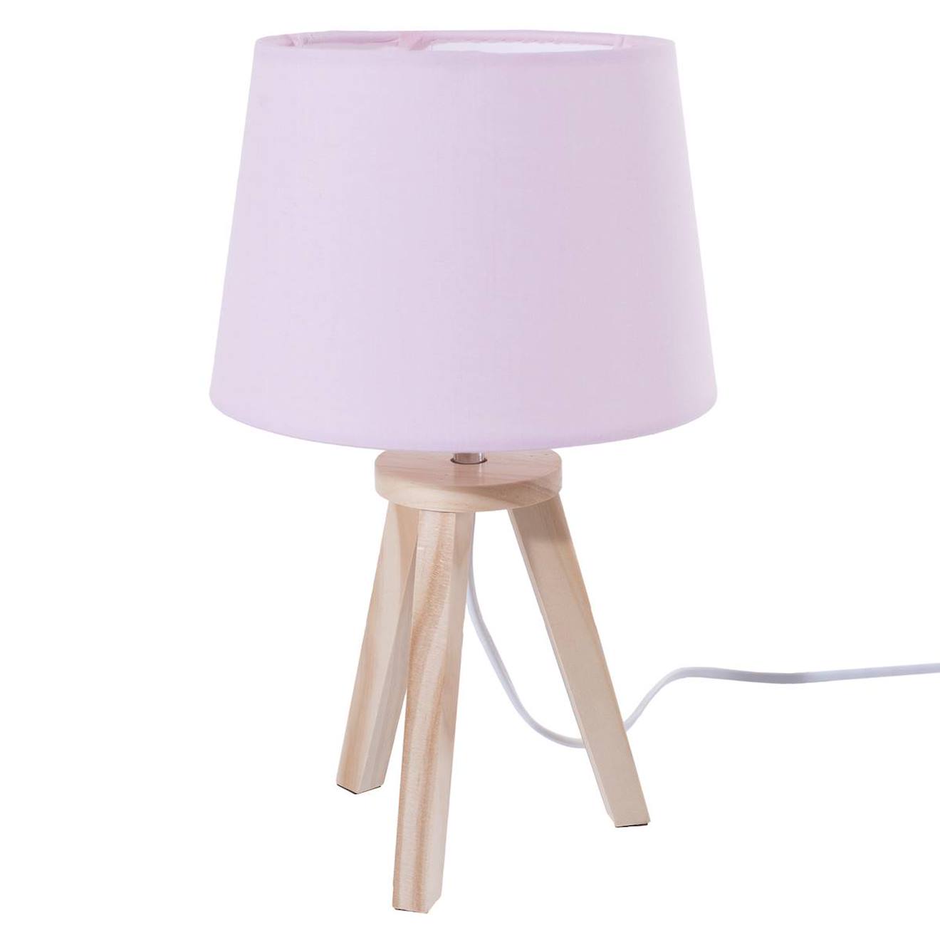 Lampe Trépied Enfant - Aime Rose