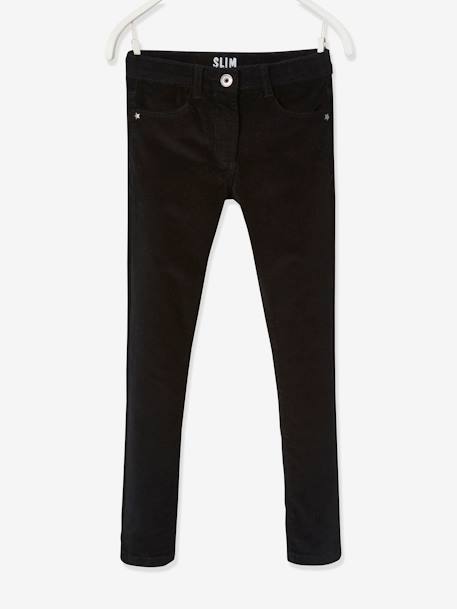 Pantalon large en velours côtelé fille Lil' Atelier - bordeaux, Fille Pantalon large en velours côtelé fille Lil' Atelier - bordeaux, Fille