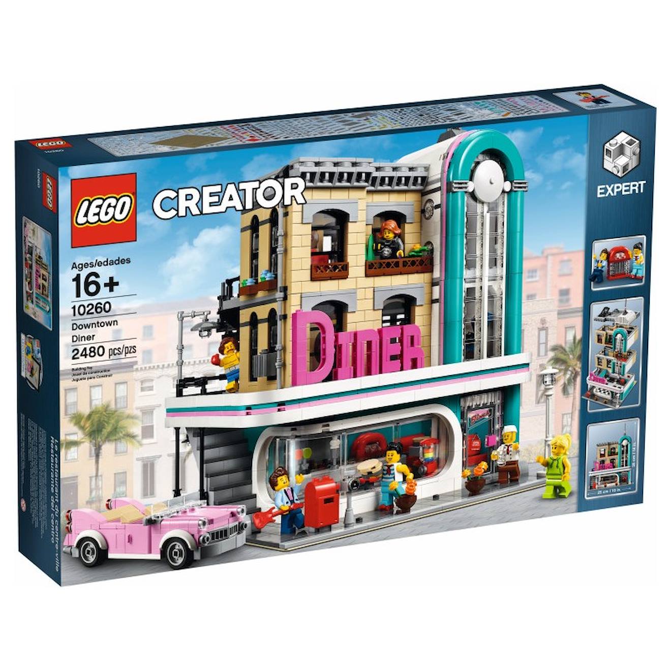 Lego Creator 10260 Un Dîner Au Centre-ville Multicolore Lego Creator 10260 Un Dîner Au Centre-ville Multicolore