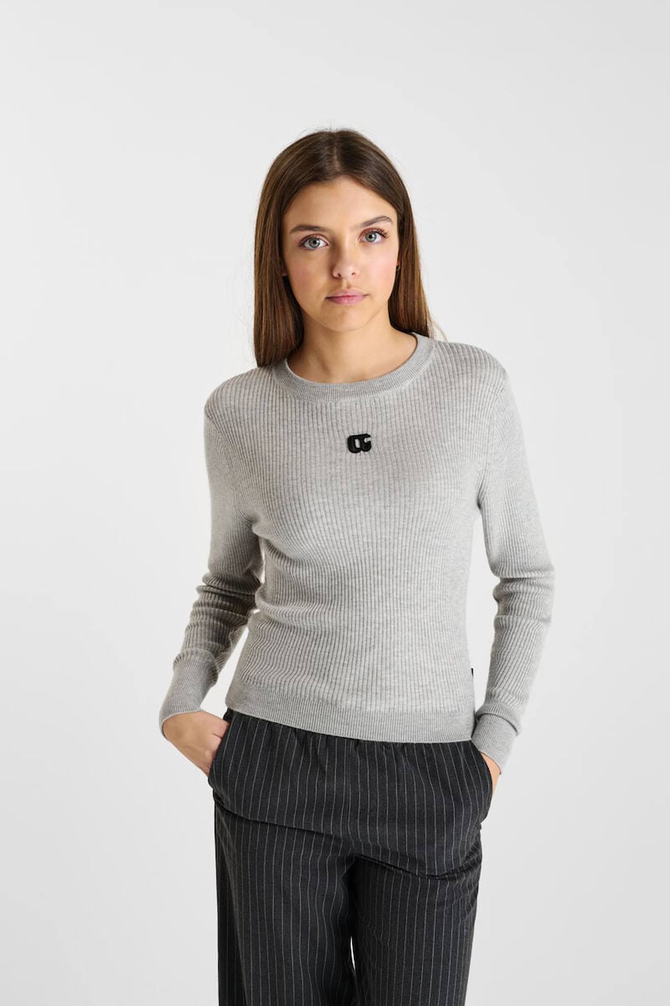Pull Stefygi Grey Melange Pull Stefygi Grey Melange
