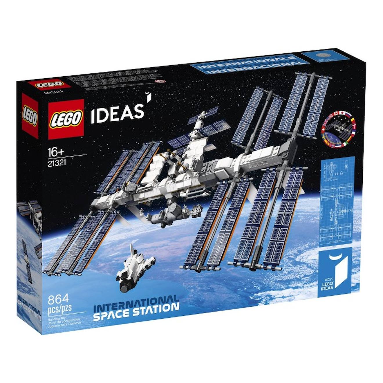 Lego Ideas 21321 La Station Spatiale Internationale Multicolore Lego Ideas 21321 La Station Spatiale Internationale Multicolore