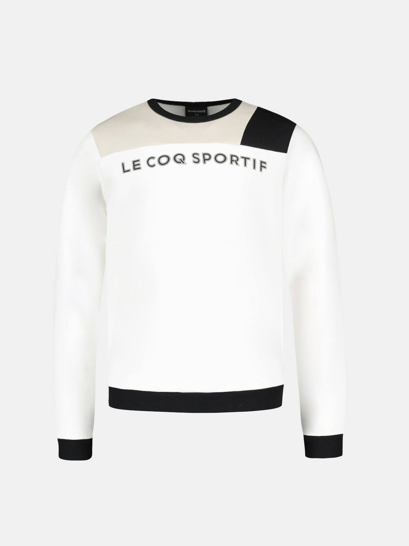 Sweat Col Rond Essentiels Blanc Sweat Col Rond Essentiels Blanc